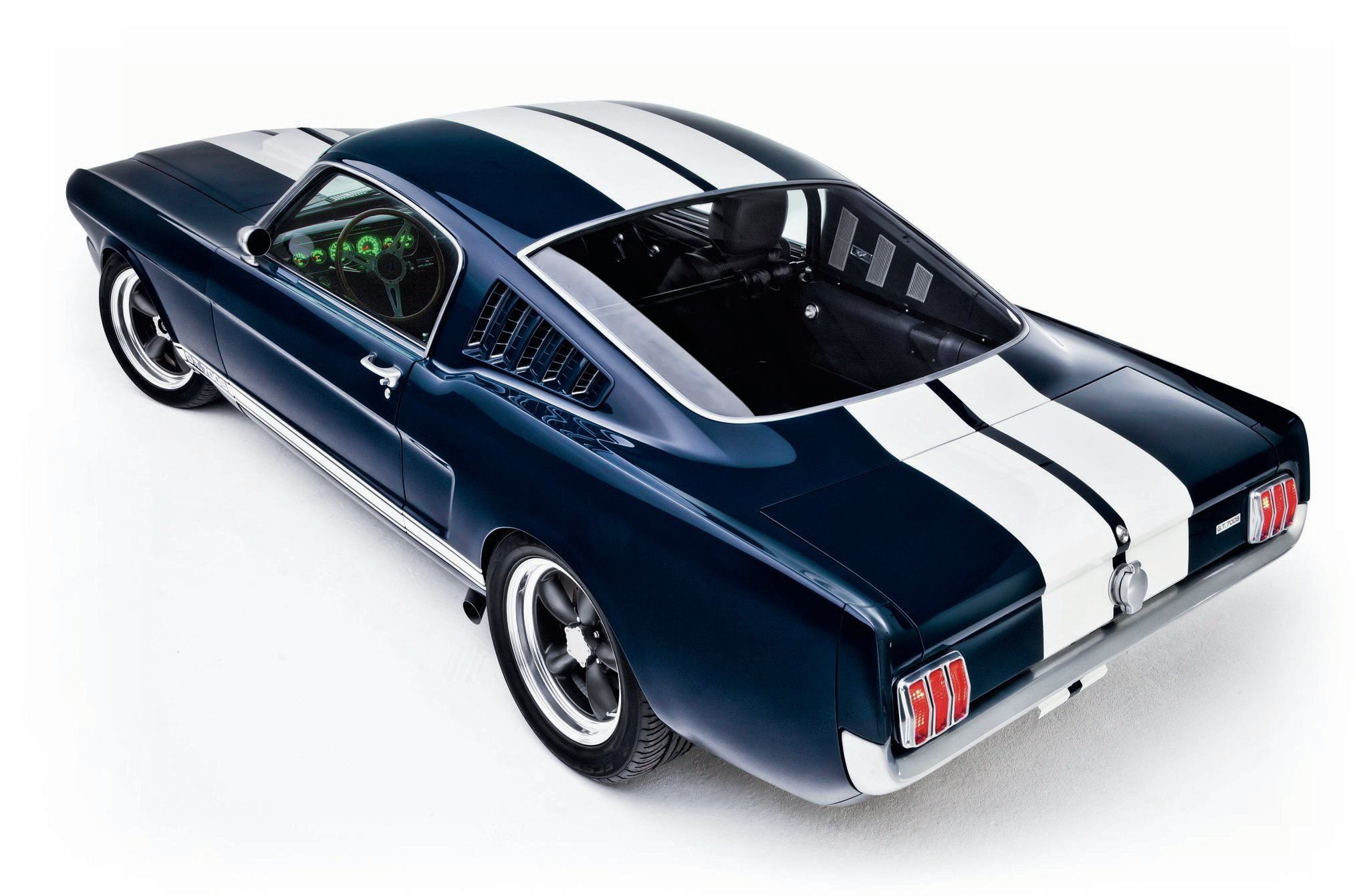 car, usa, fastback, mustang, 1965, muscle, 1080P, HD Wallpaper