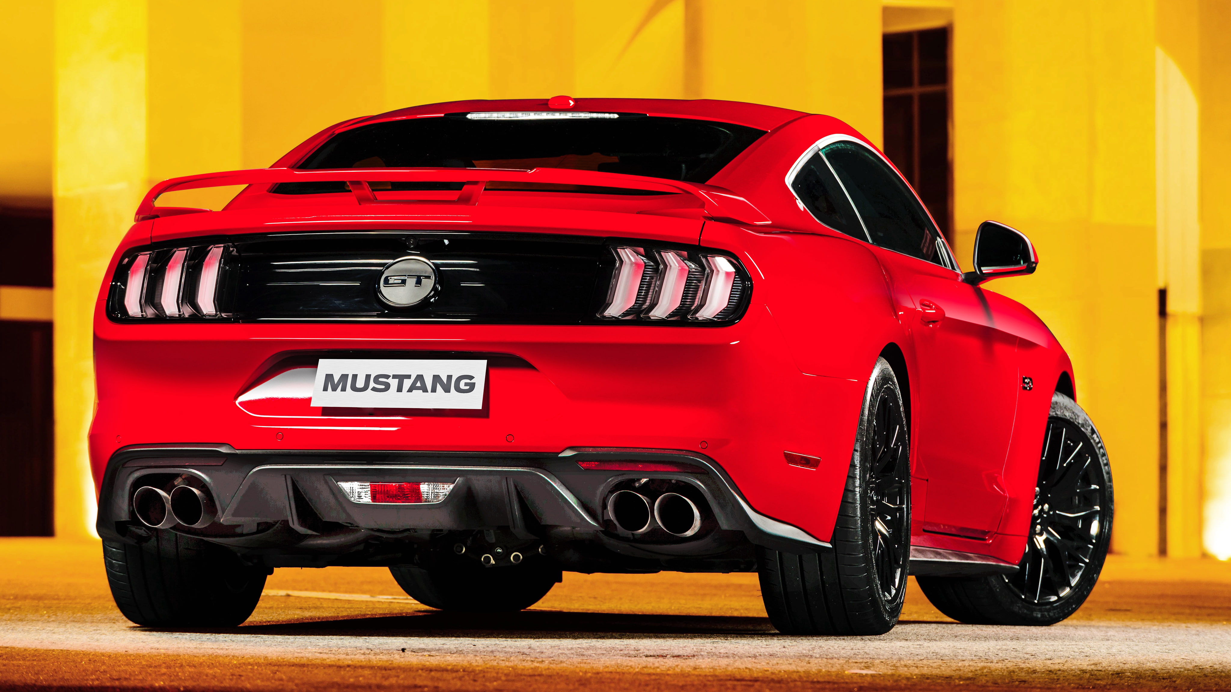 Ford, 2018, Fastback, 4K, Mustang, HD Wallpaper