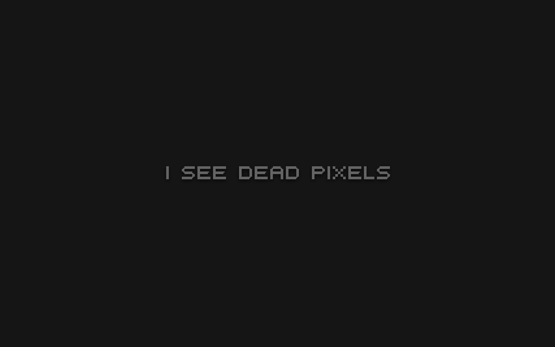 sense, hd, minimalistic, sixth, parody, art, text, pixels, 1080P, typography, background, grey, Dead, HD Wallpaper