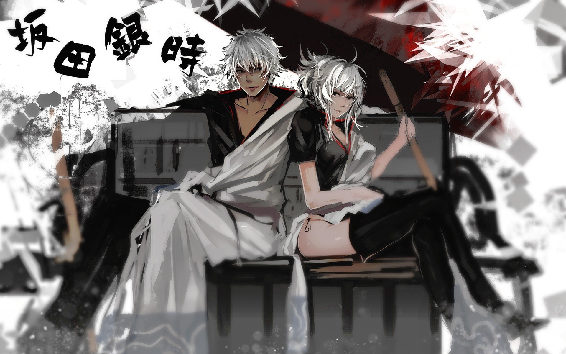 x, hd, animals, 1080P, dogs, art, Sakata Gintoki, Gintama, 1920x1200 px, px, sakata, gintoki, HD Wallpaper