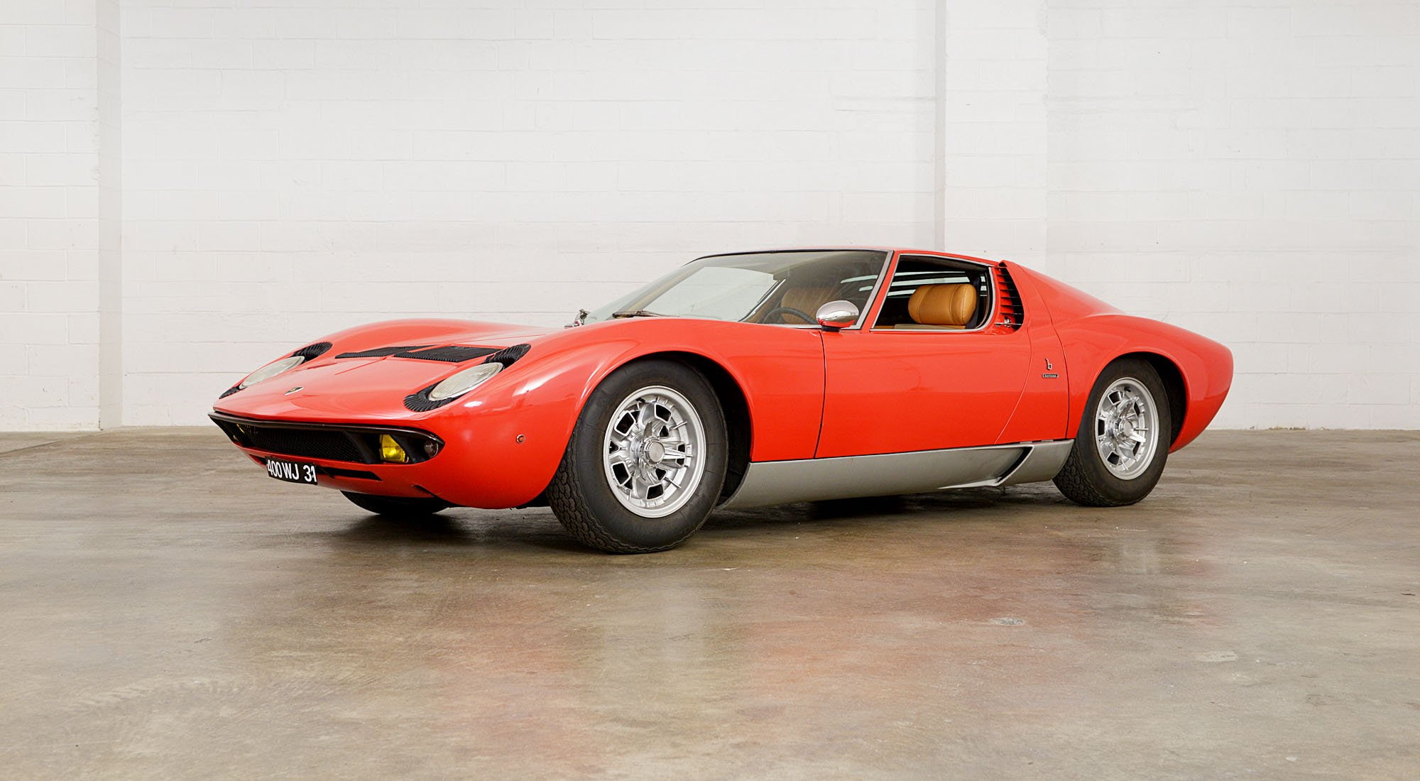 exotic, original, lamborghini, old, miura, p400-s, classic, 1080P, 1969, bertone, HD Wallpaper