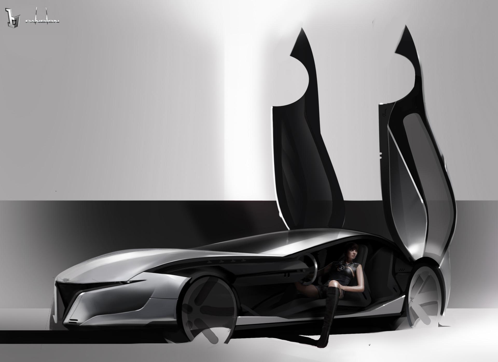 pandion, technology, 1080P, land vehicle, luxury, romeo, bertone, reflection, fashion, sunglasses, glass - material, glasses, security, concept, mode of transportation, HD Wallpaper