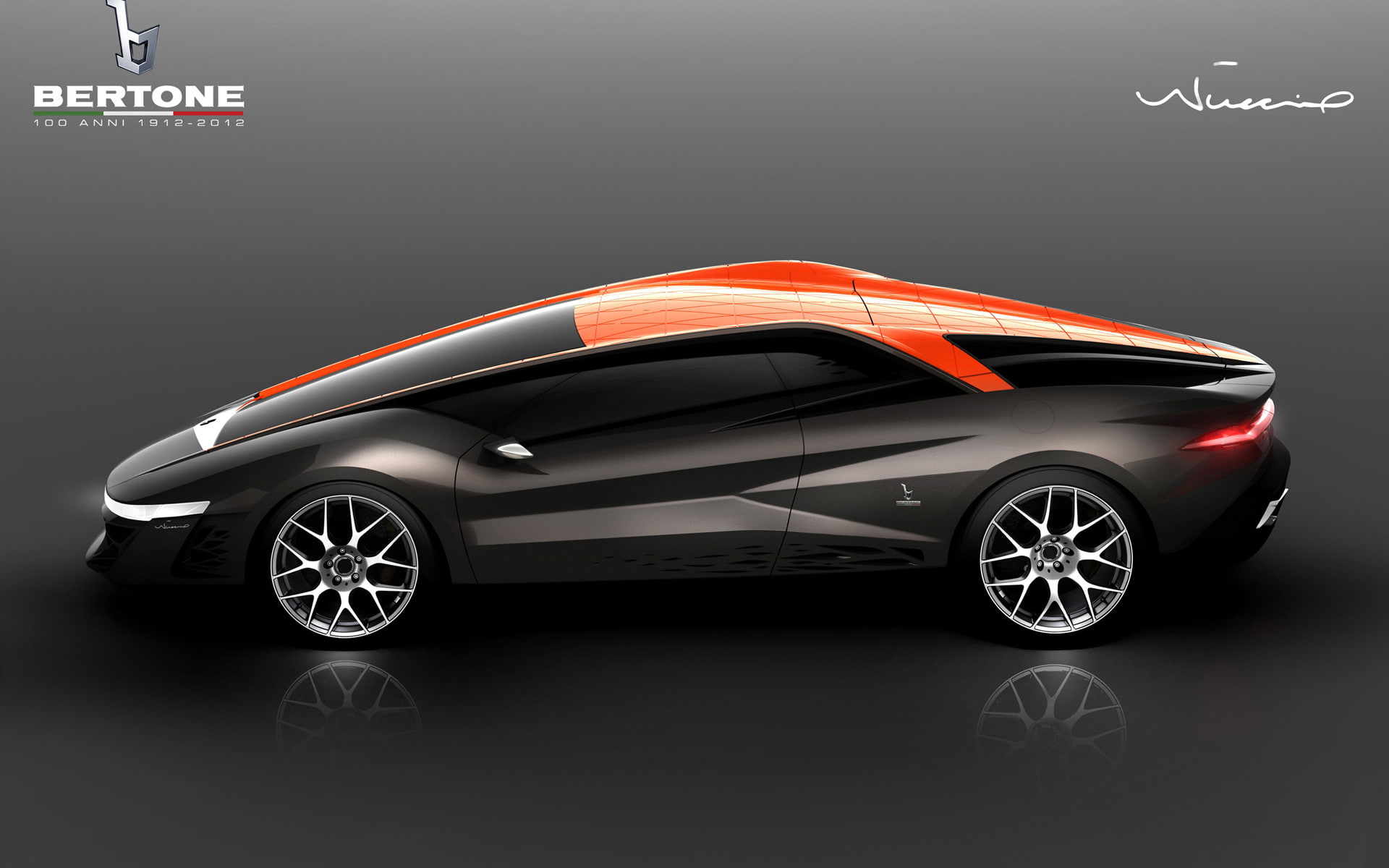 nuccio, 2012, supercars, 1080P, supercar, bertone, concept, HD Wallpaper