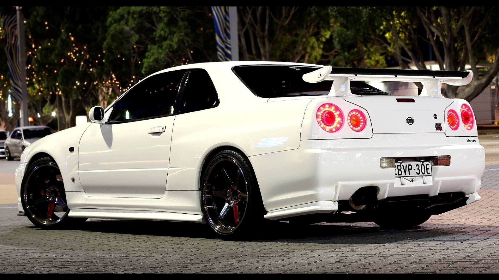 Nissan, 1080P, Nissan Skyline GT R R34 V Spec II, Nissan Skyline GT R R34, JDM, car, HD Wallpaper