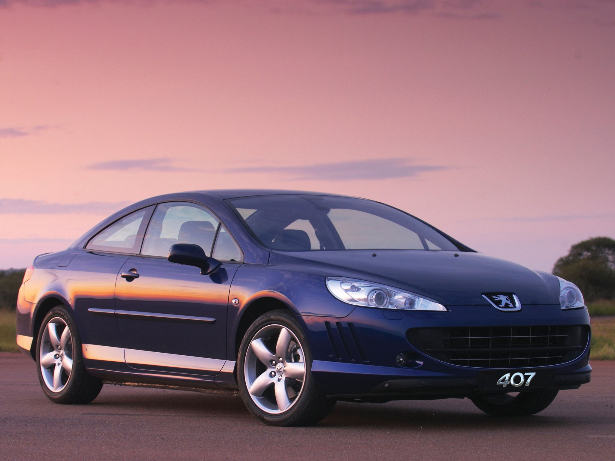 3 0, za spec, v 6, coupe, 1080P, 2006 2009, peugeot, 407, HD Wallpaper