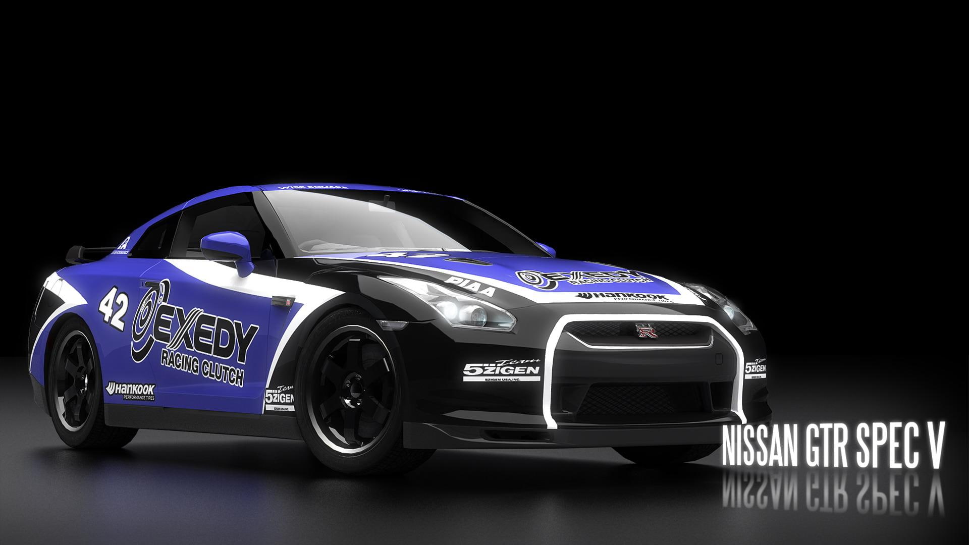nissan, tunning, spec, 1080P, v, cars, gtr, HD Wallpaper