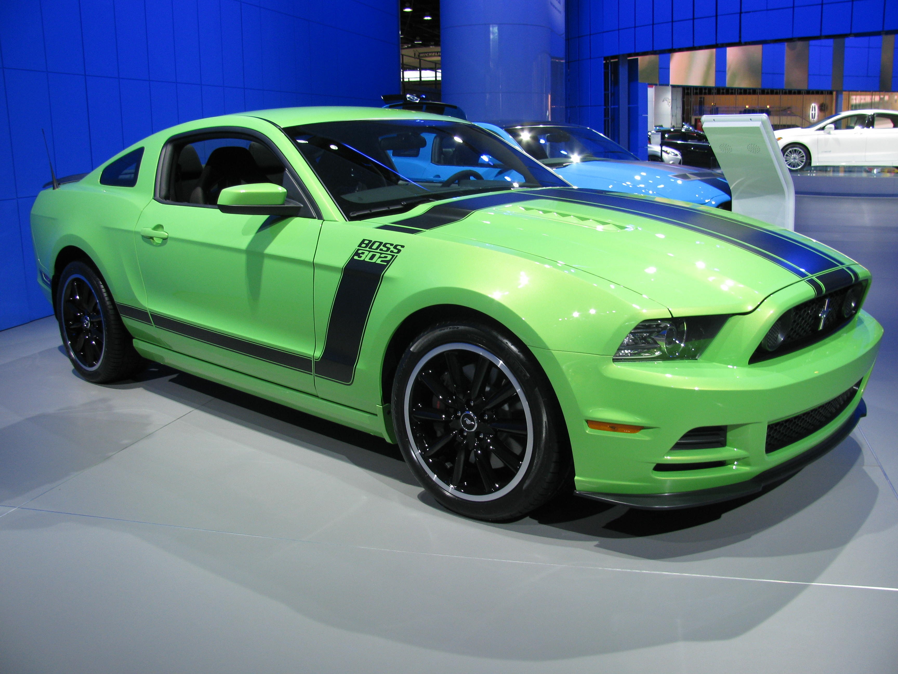 muscle, ford, 302, usa, mustang, 2013, 2012, boss, pony, cars, 2K, HD Wallpaper