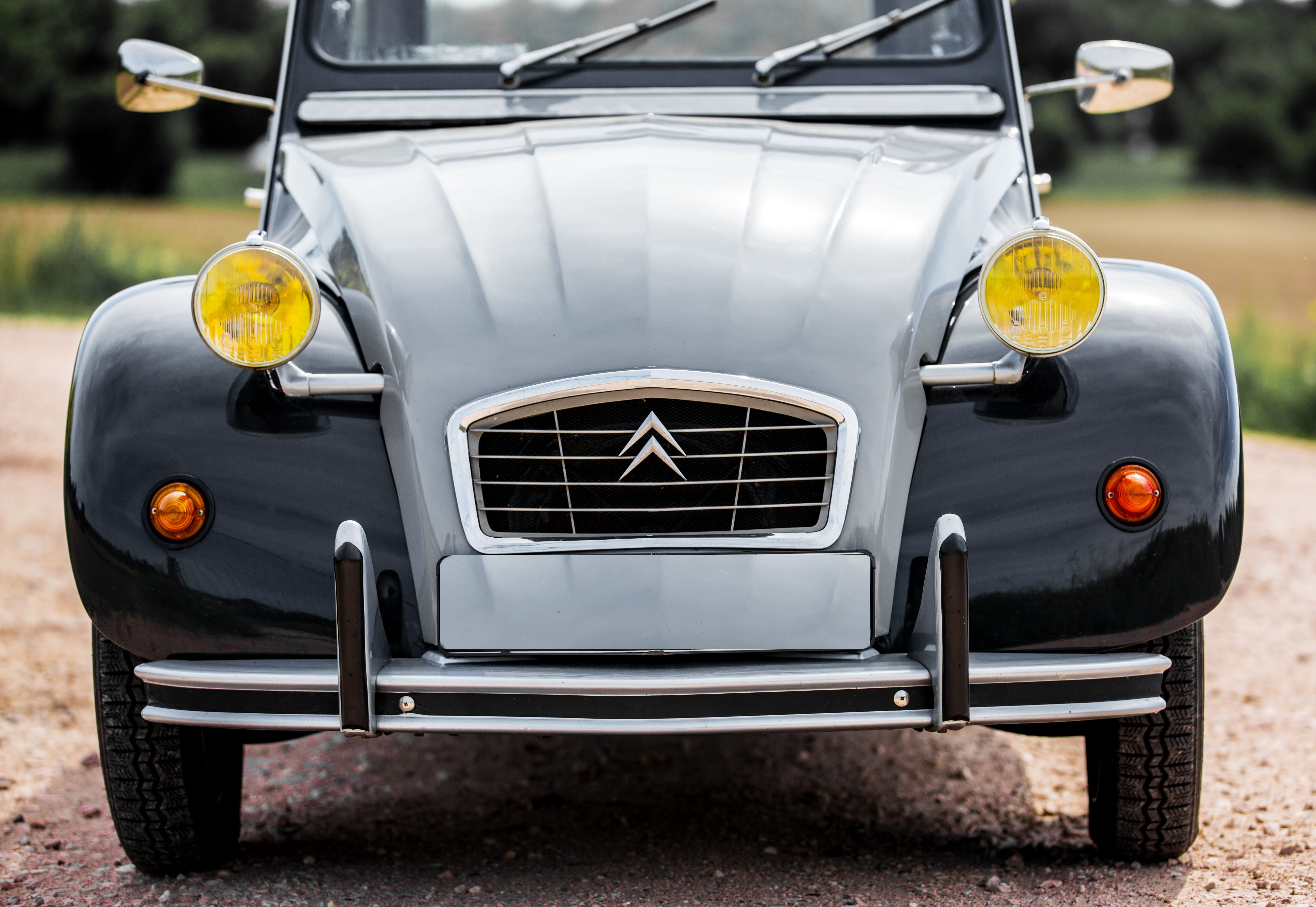 duck, travel, citroen, tire, speed, headlight, 2cv, motor vehicle, pkw, spotlight, retro styled, outdoors, silver colored, auto, metal, beautiful, mode of transportation, HD Wallpaper