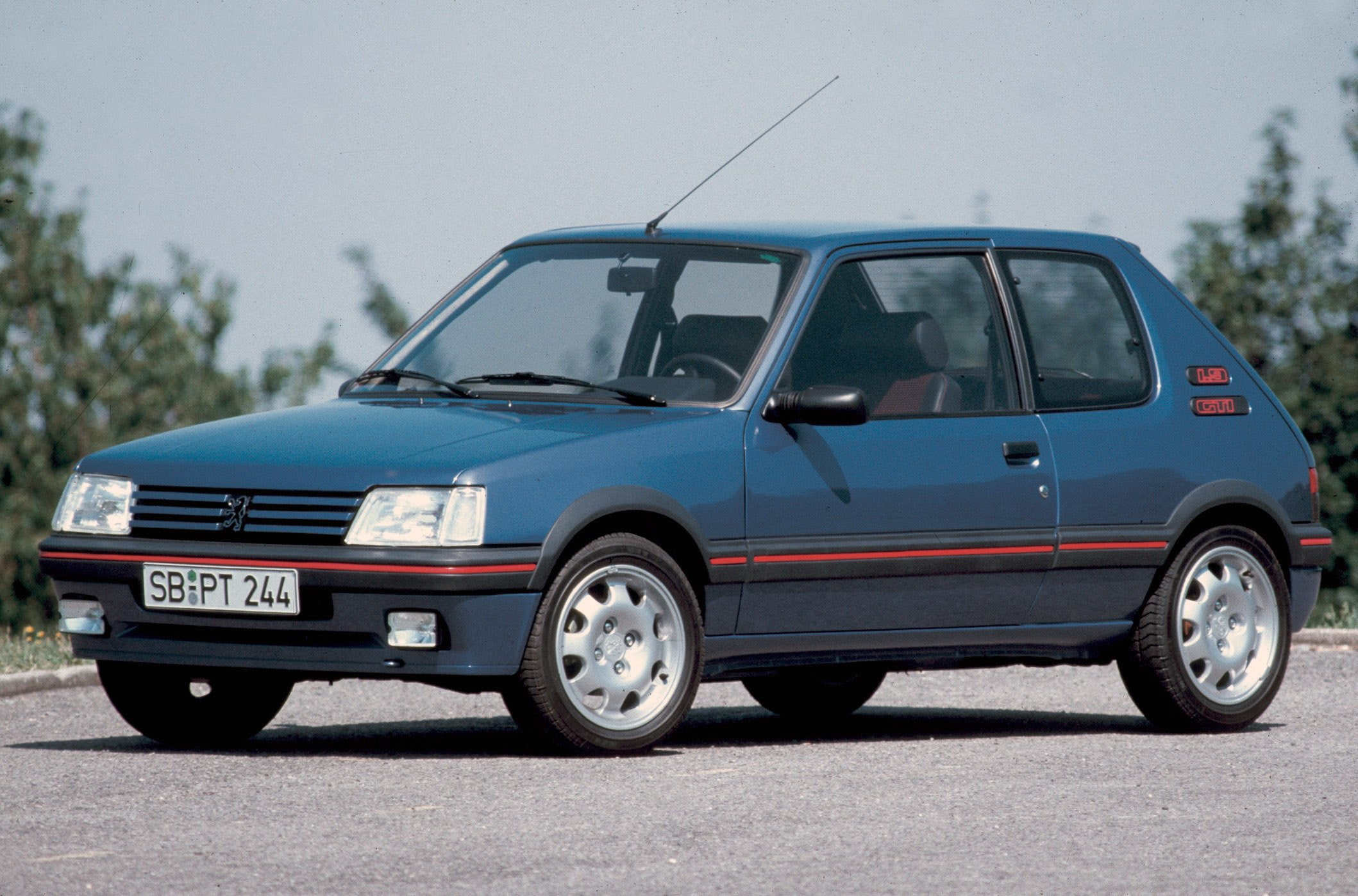 1080P, cars, 1900, peugeot, french, gti, 205, HD Wallpaper