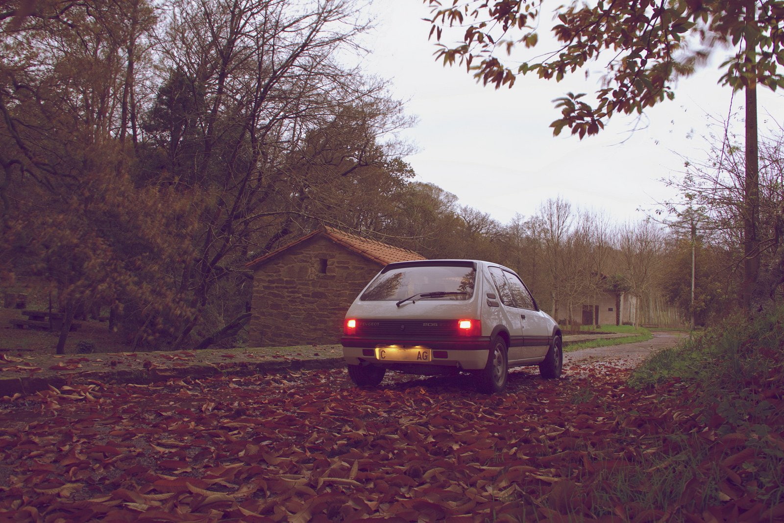 french, 205, blanc, peugeot, 720P, cars, white, coupe, gti, HD Wallpaper