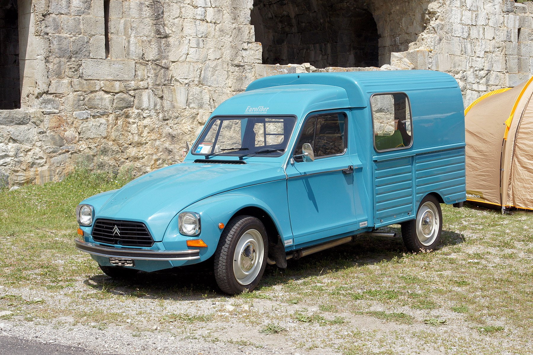classic, 720P, citroen, cars, delivery, french, acadiane, HD Wallpaper