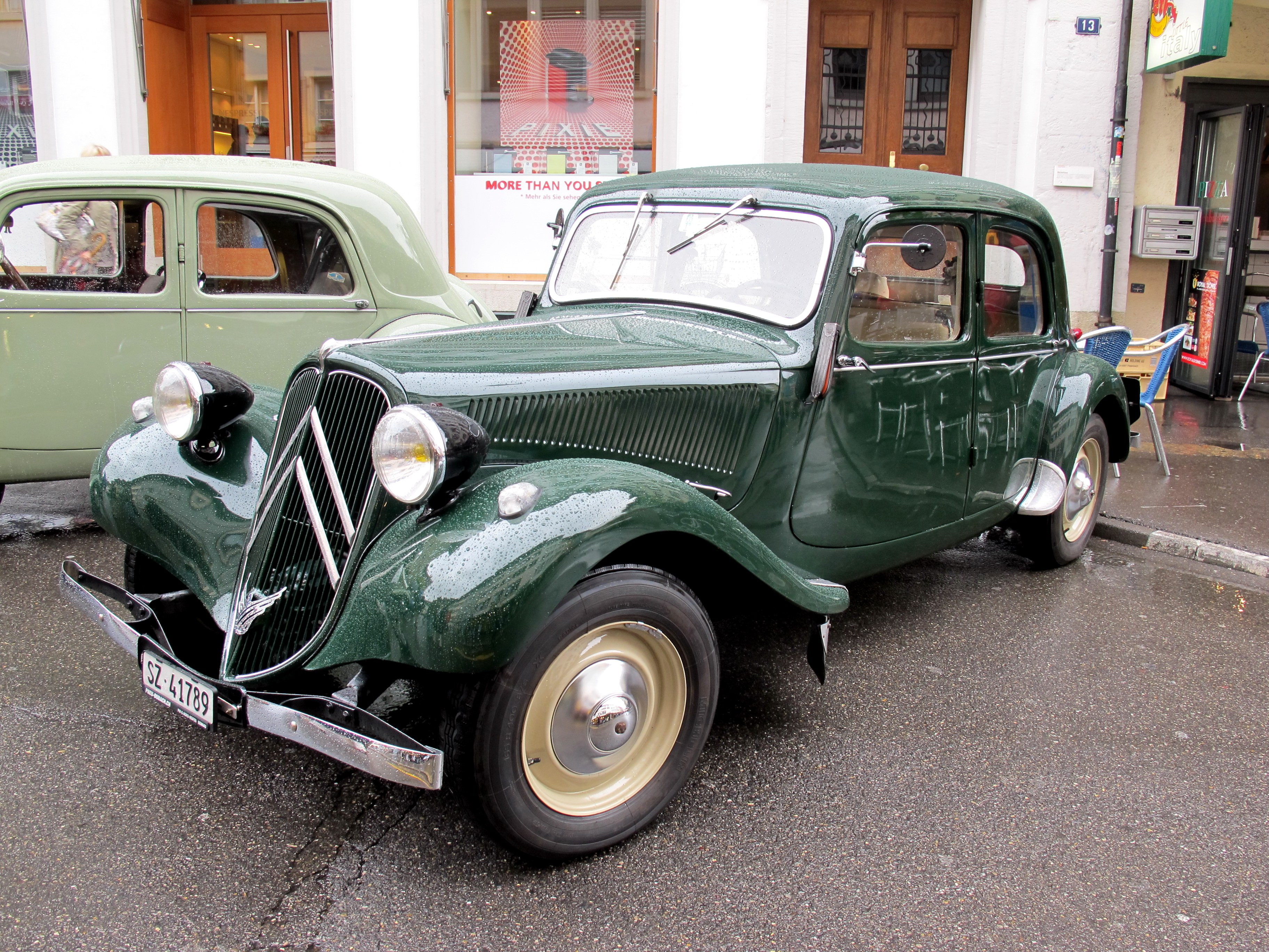 avant, 2K, cars, traction, french, citroen, classic, HD Wallpaper