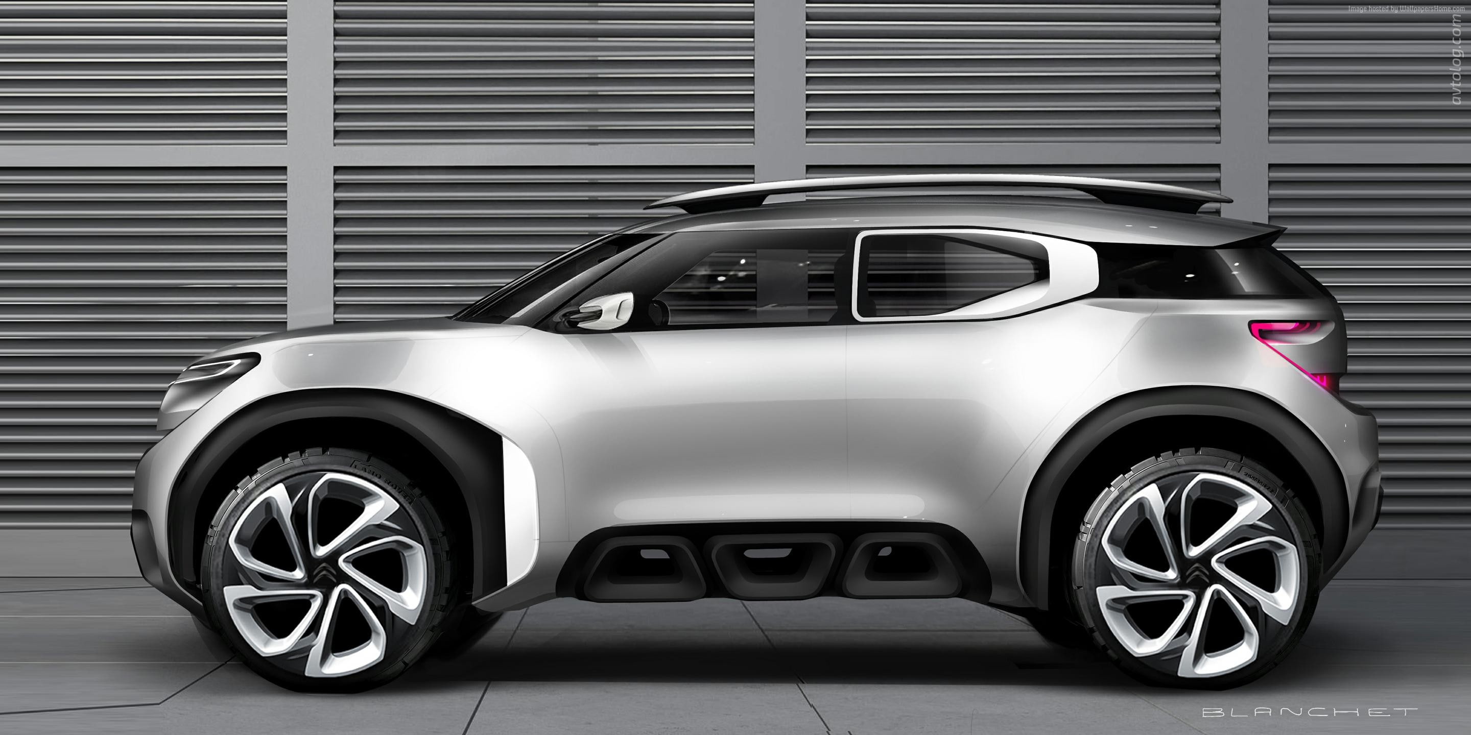 Citroen C5 Aircross, Shanghai Auto Show 2017, 2K, concept, HD Wallpaper