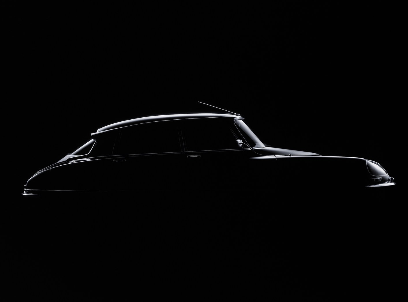 old car, studio shot, land vehicle, black color, dark, lighting equipment, motor vehicle, 720P, night, indoors, side view, plane, wealth, mode of transportation, HD Wallpaper