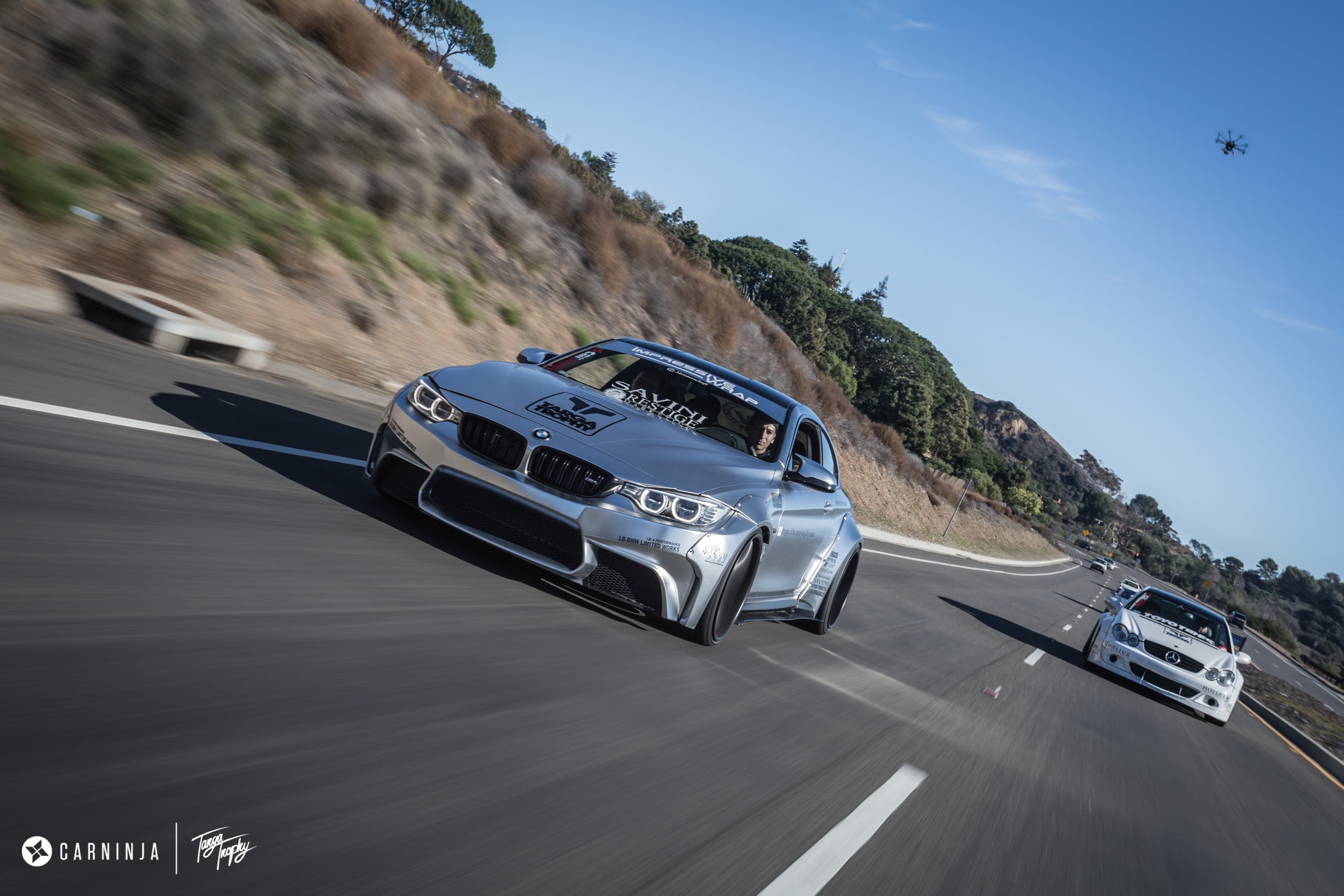 speed, blue, motion, mountain, journey, car, driving, road, Carninja, on the move, land, day, road trip, mode of transportation, travel, Vossen, sky, motor vehicle, HD Wallpaper