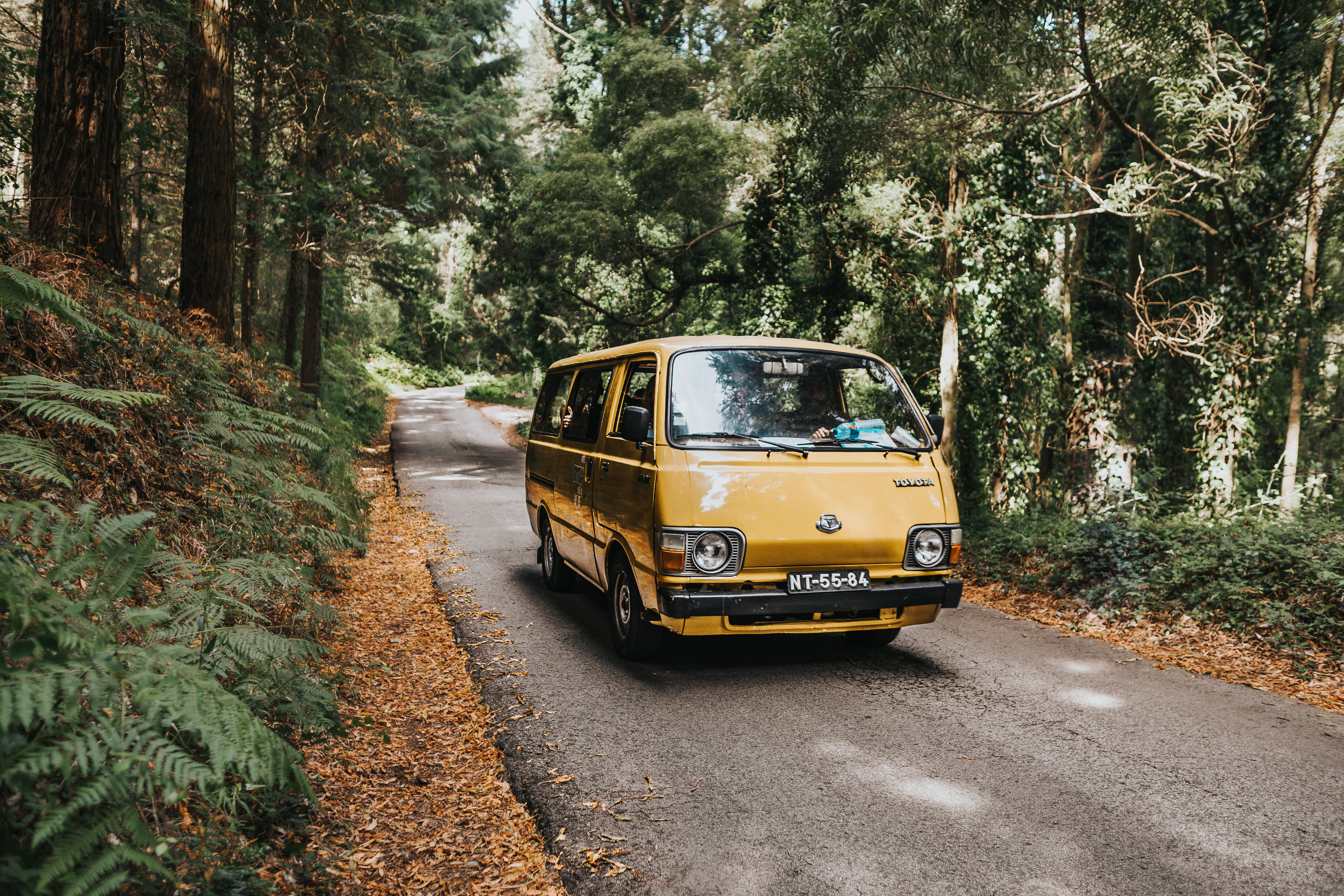 transportation, classicar, the way forward, nature, land, portugal, road, motor vehicle, vintage, camper van, brown, camping, no people, outdoors, transport, HD Wallpaper