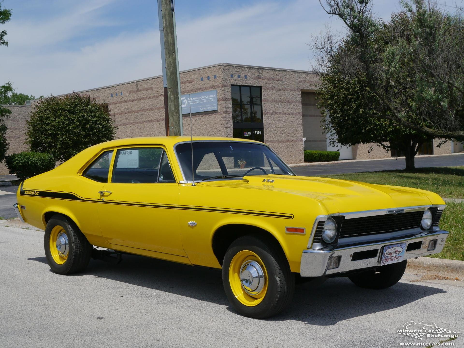 chevrolet, 1080P, yenko, coupe, yellow, tribute, 1971, cars, nova, HD Wallpaper