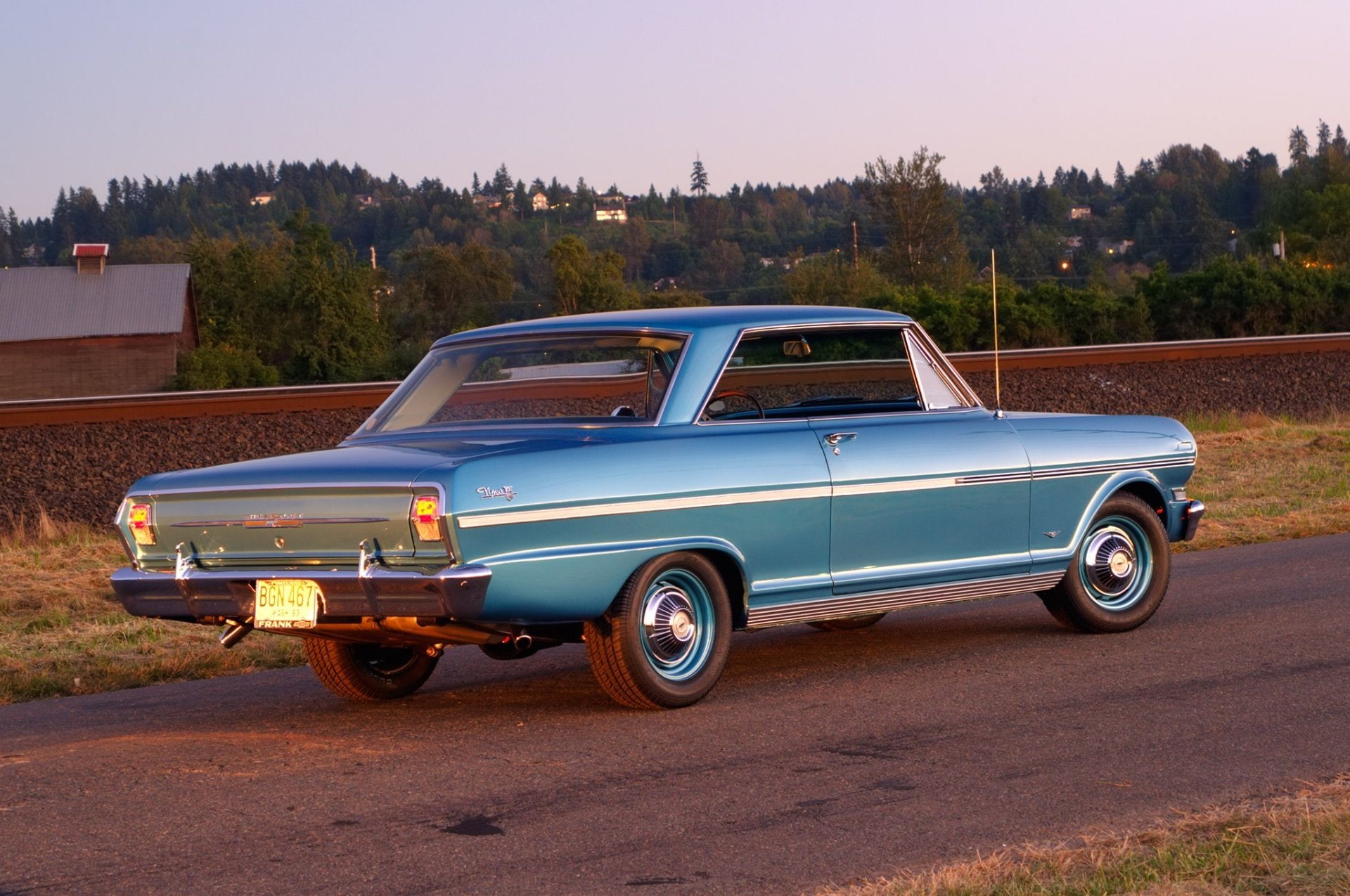 Muscle Car, Chevrolet, Chevrolet Nova, 1080P, 1963 Chevrolet Nova, HD Wallpaper