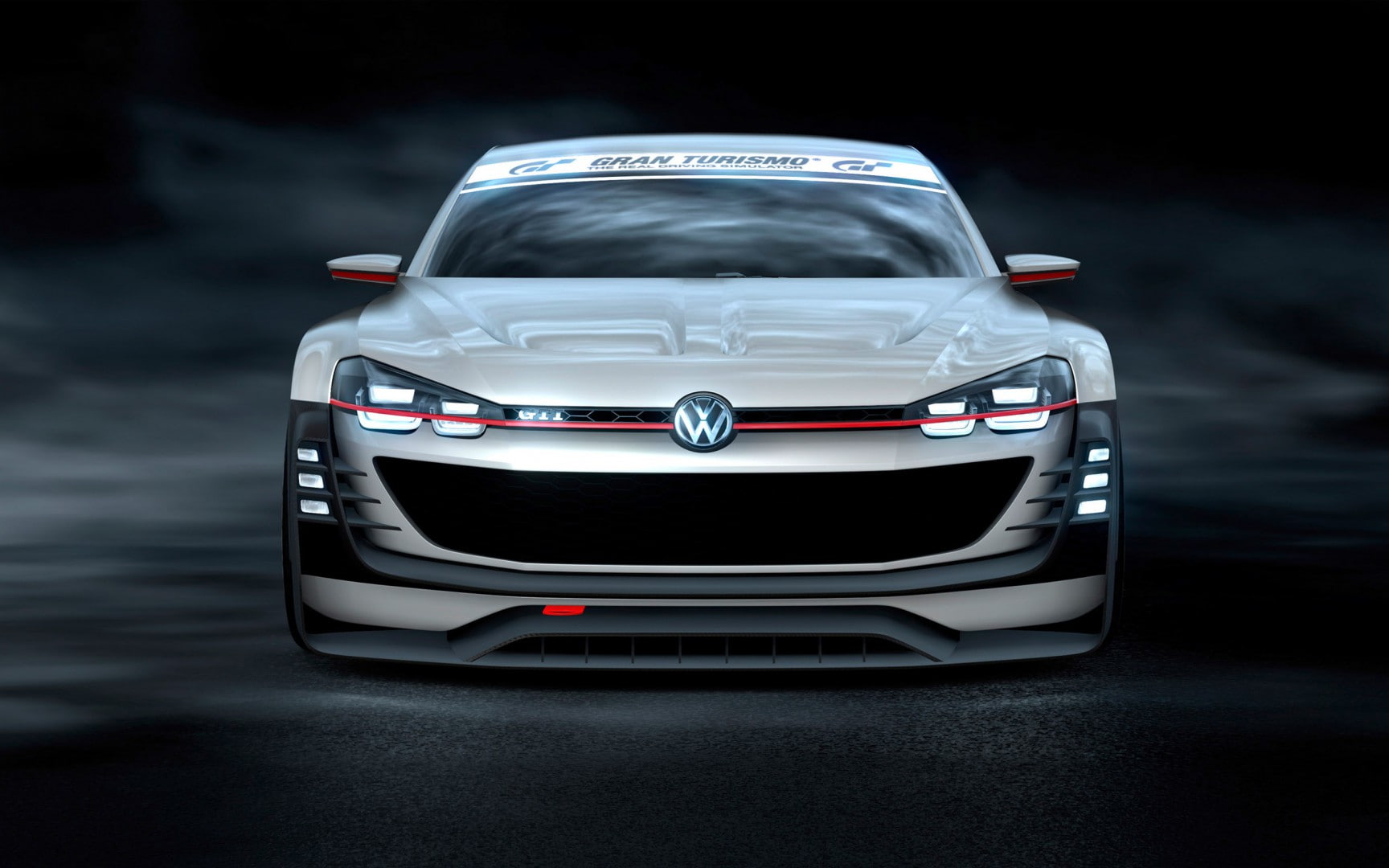 concept, 720P, vision, gti, volkswagen, car, 2015, supersport, hd, turismo, gran, HD Wallpaper