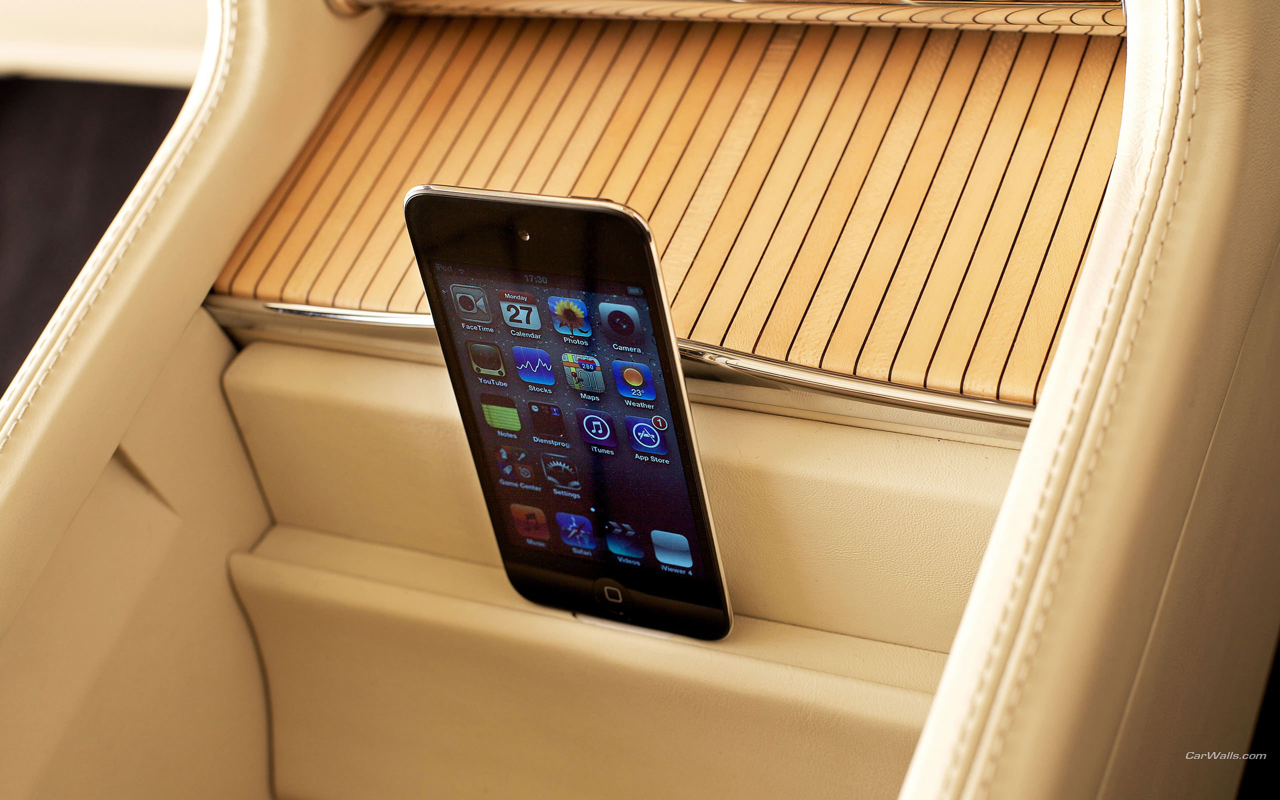 2K, ipod, cars, mulsanne, bentley, hd, interior, HD Wallpaper