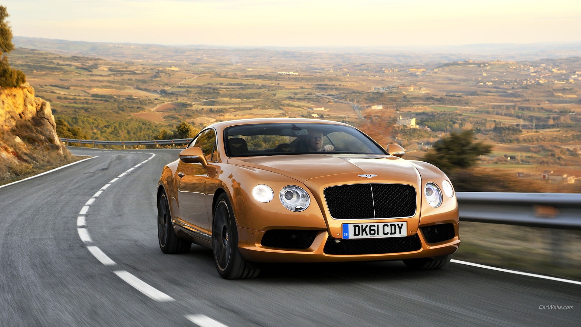 hd, cars, continental, 1080P, motion, blur, bentley, HD Wallpaper