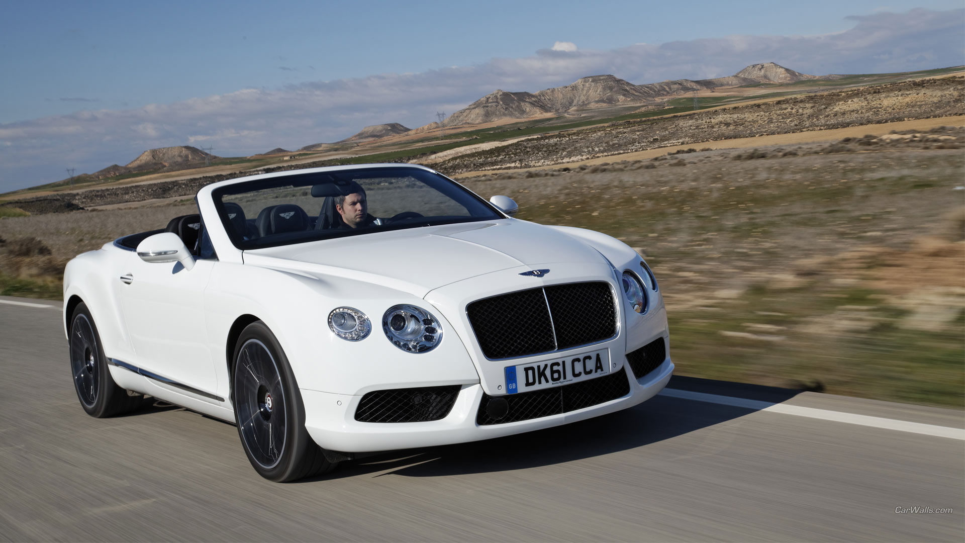 cars, blur, motion, hd, bentley, 1080P, continental, HD Wallpaper