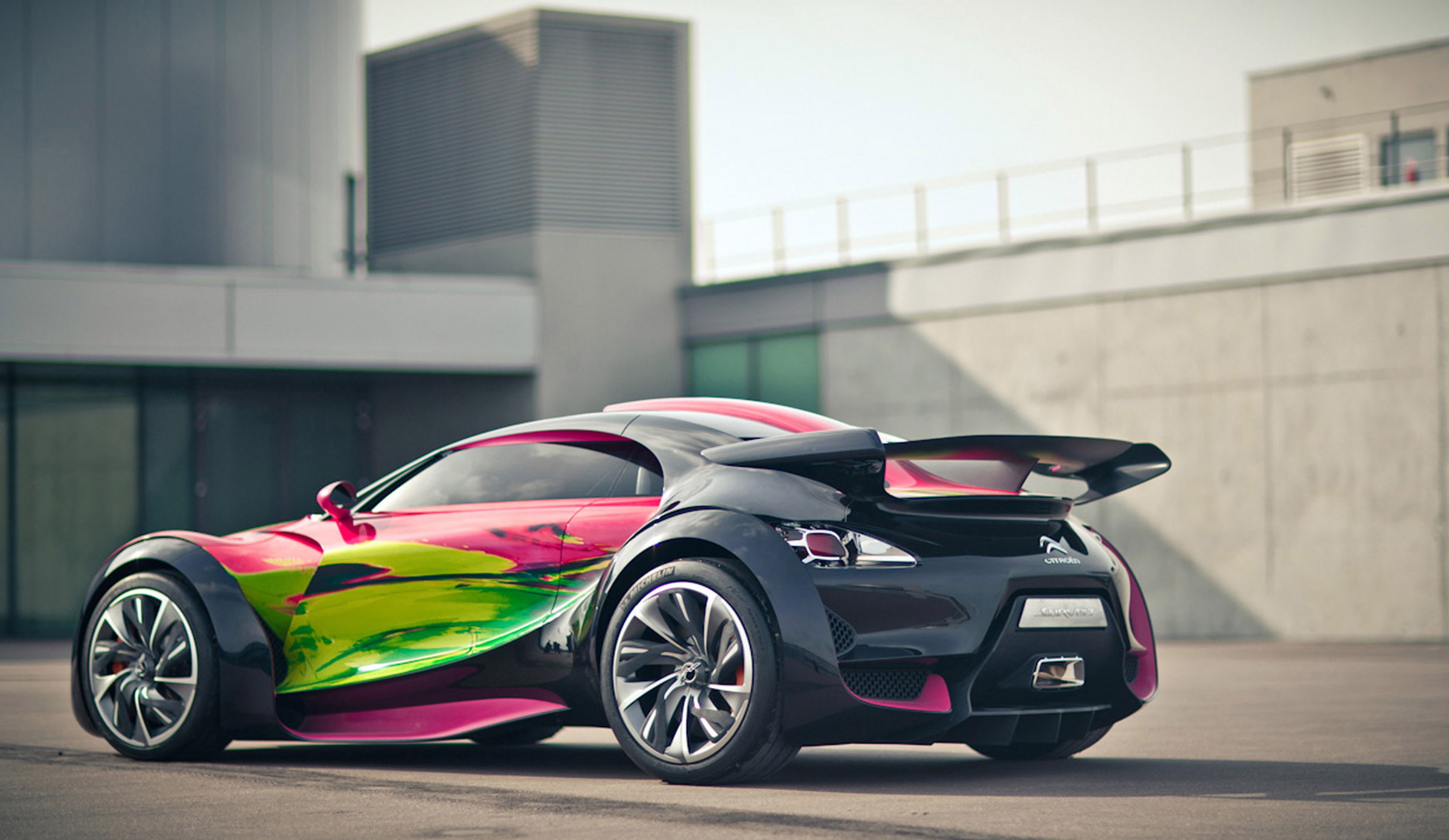 art, concept, survolt, citroen, 1080P, car, HD Wallpaper