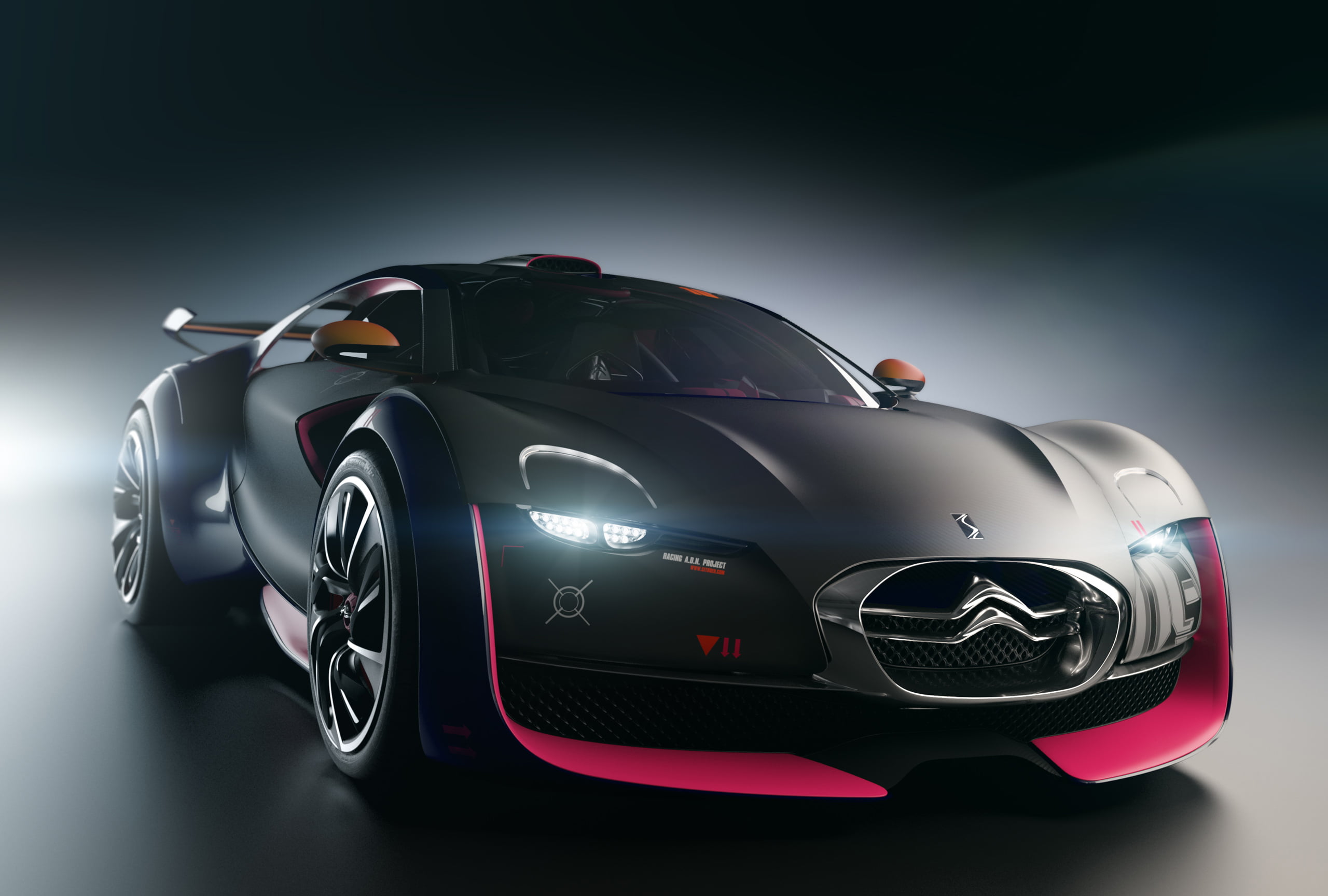 Citreon Survolt Concept, Car, Citroën, 2K, Black Car, Sport Car, HD Wallpaper