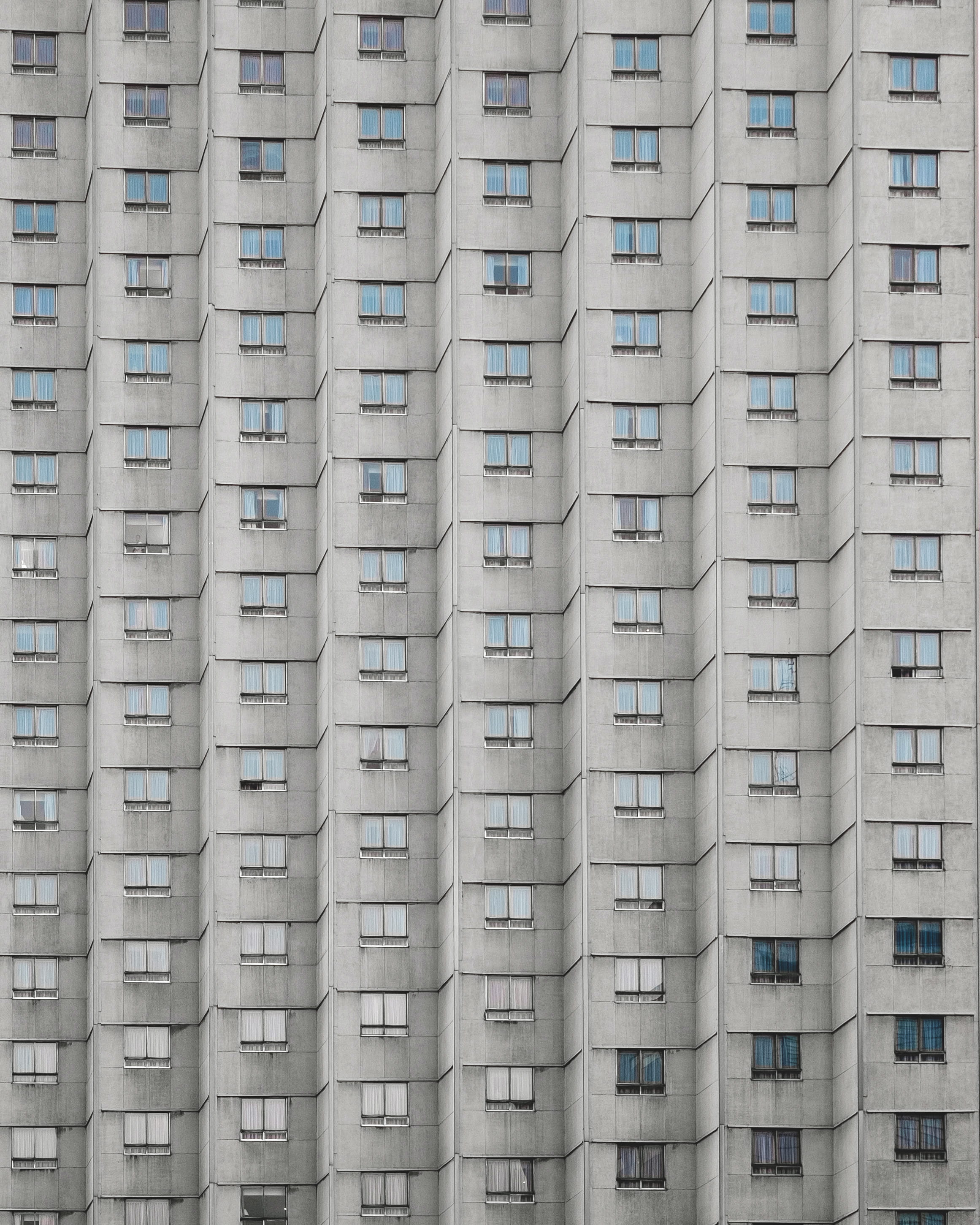 pattern, side by side, no people, architecture, office building exterior, full frame, towerblock, photo, city, building, backgrounds, outdoors, apartment, Phone HD Wallpaper