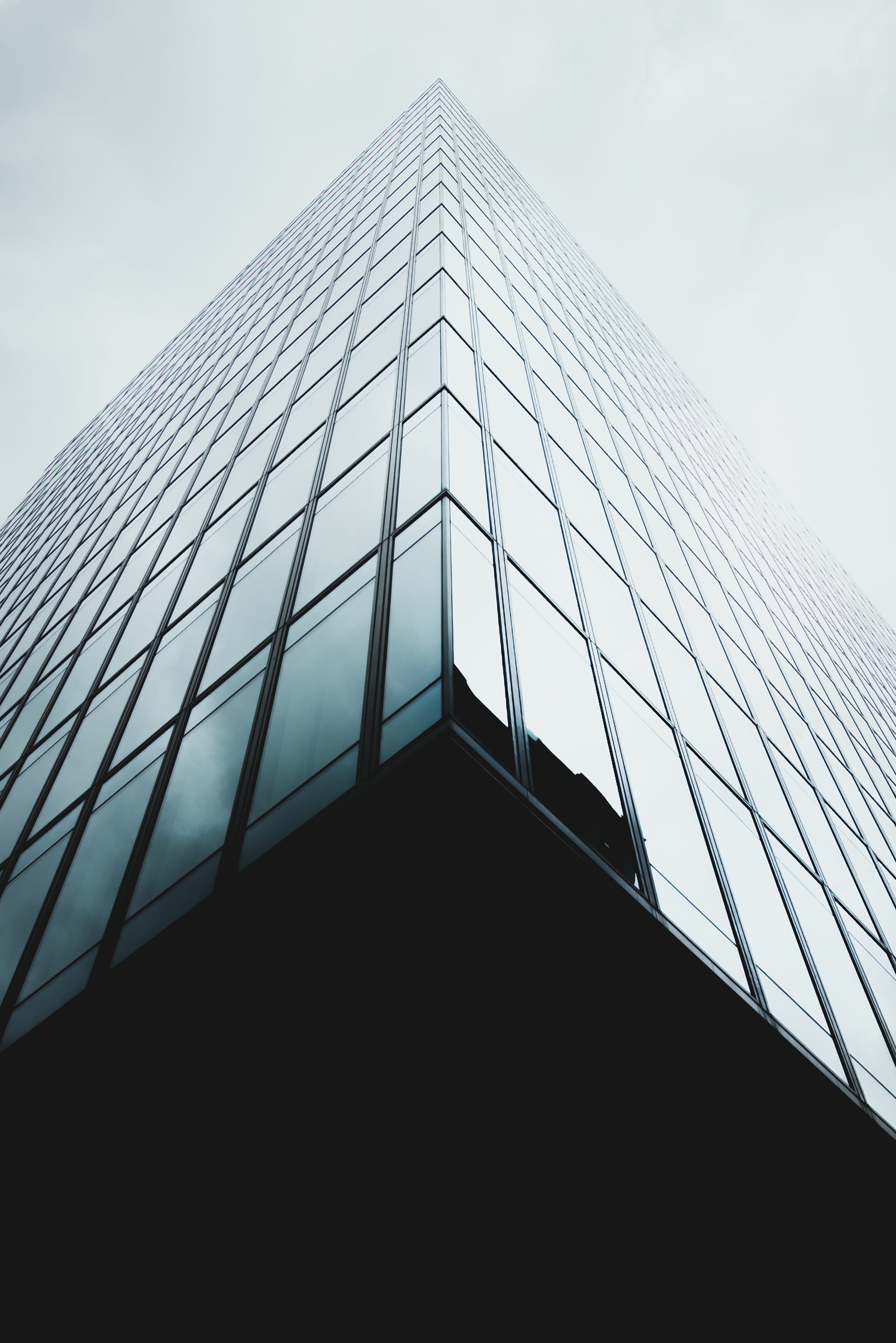 nature, skyscraper, photography, office space, angle, window, curtain, building, directly below, work, high, sharp, office, building exterior, Phone HD Wallpaper