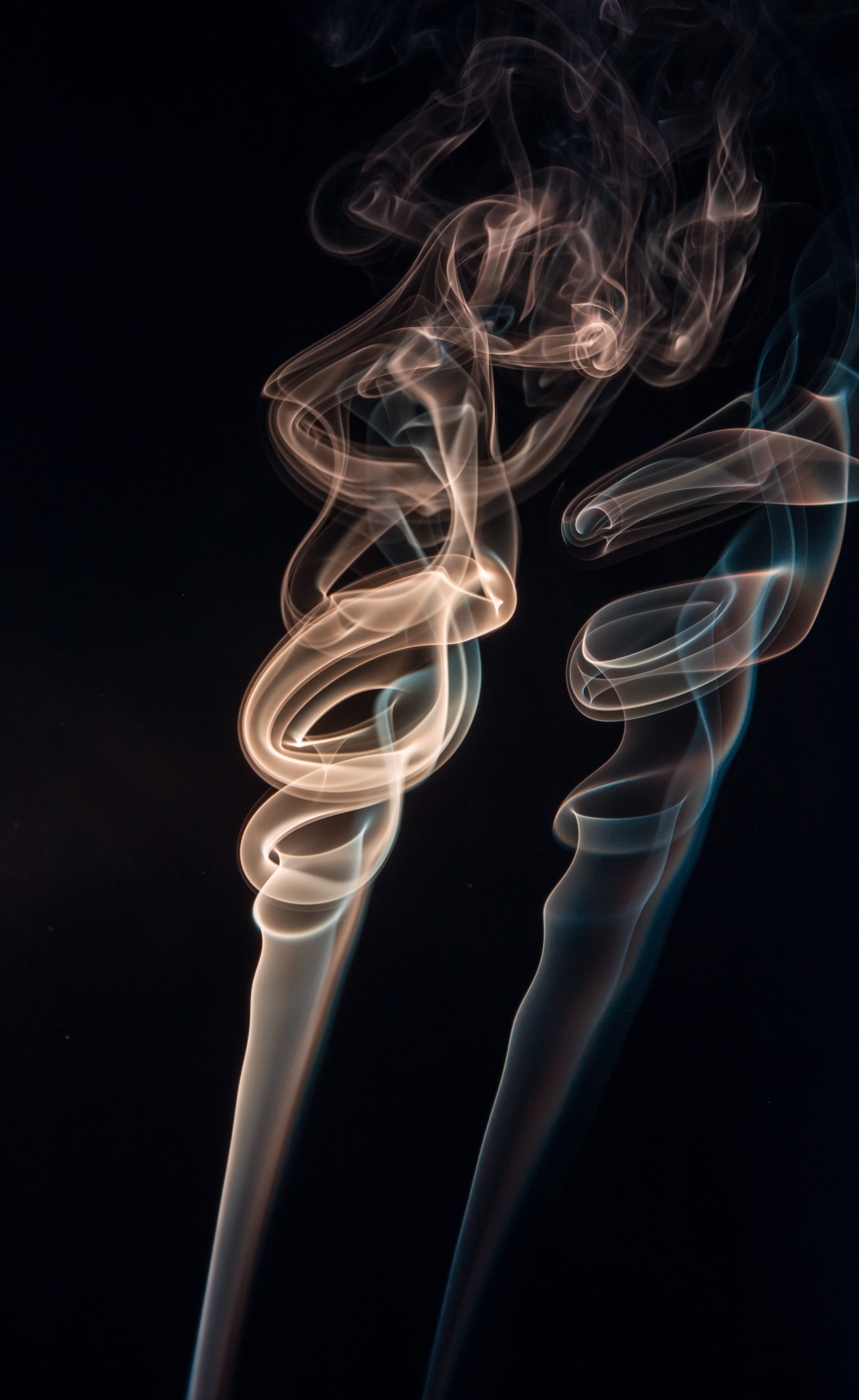 4K, design, mist, copy space, blurred motion, magic, indoors, smooth, burnt, curve, trail, flame, light, motion, smoke - physical structure, burning, conceptual, Phone HD Wallpaper