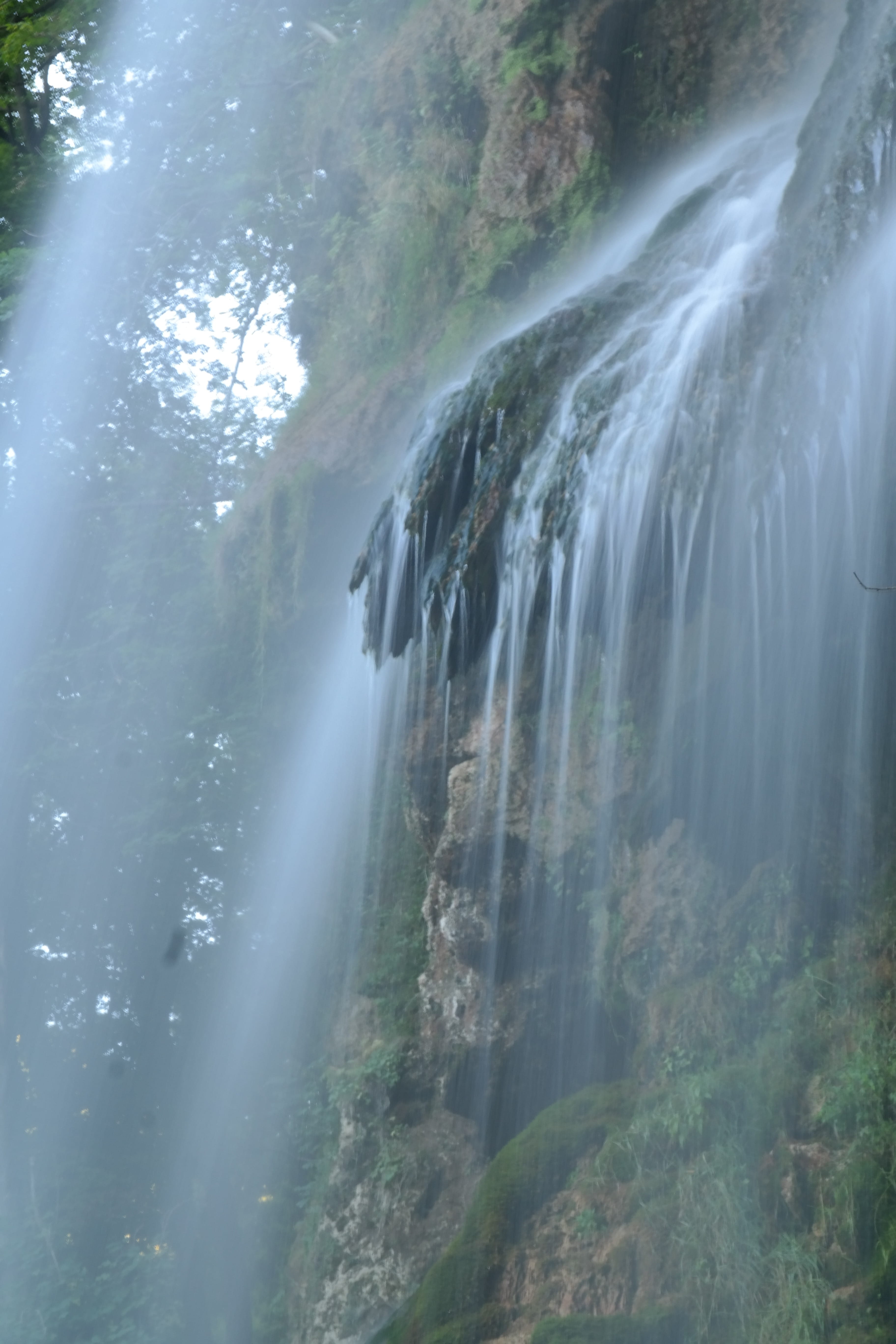 day, swabian alb, drizzle, long exposure, tourist attraction, places of interest, falling water, attraction, mystical, plant, environment, water, scenics - nature, Phone HD Wallpaper