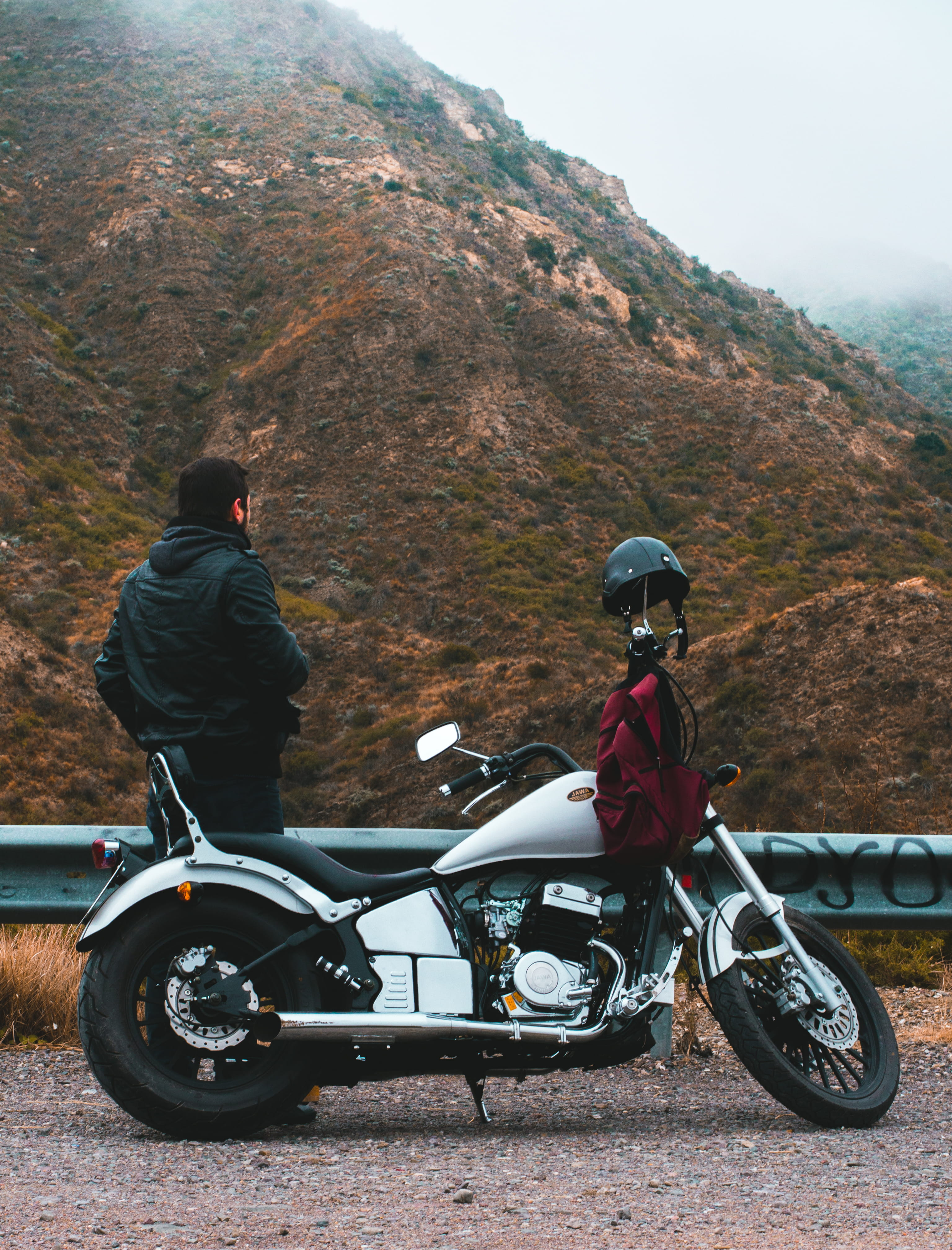 travel, 50mm, transportation, day, boy, outdoors, mendoza province, crash helmet, mountain, headwear, people, ride, forest, gray, riding, mode of transportation, Phone HD Wallpaper