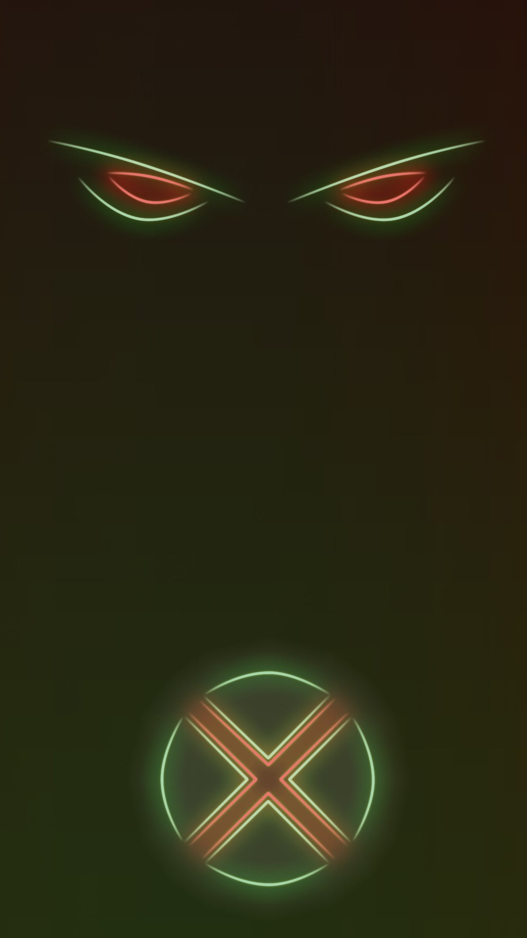 1080P, copy space, shirt, lighting equipment, neon lights, motion, crew, green color, superhero, symbol, long exposure, neon, night, neck, illuminated, Phone HD Wallpaper
