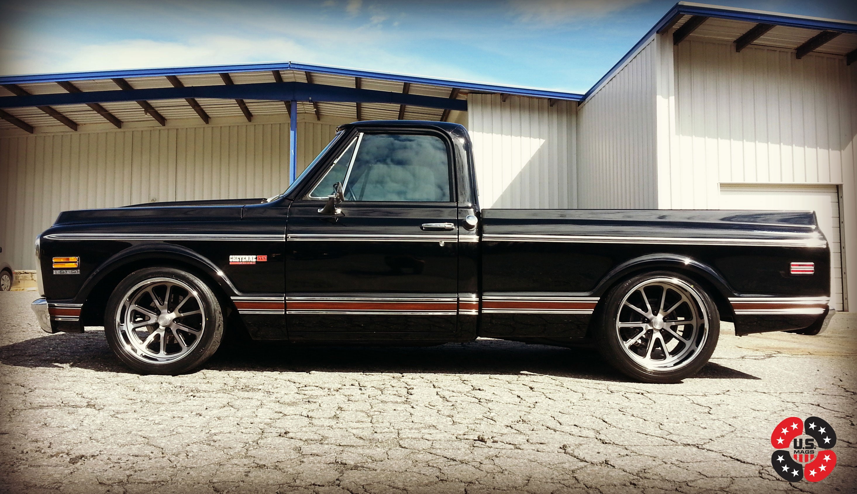 car, Chevrolet, 2K, Chevy, Chevrolet C-10, Chevrolet C/K, 1972, classic car, HD Wallpaper