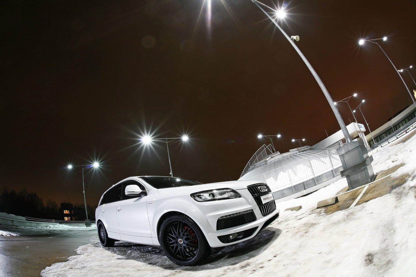 720P, transportation, luxury, white, snow, land vehicle, no people, city, nature, extra, white color, mode of transportation, lighting equipment, motor vehicle, HD Wallpaper