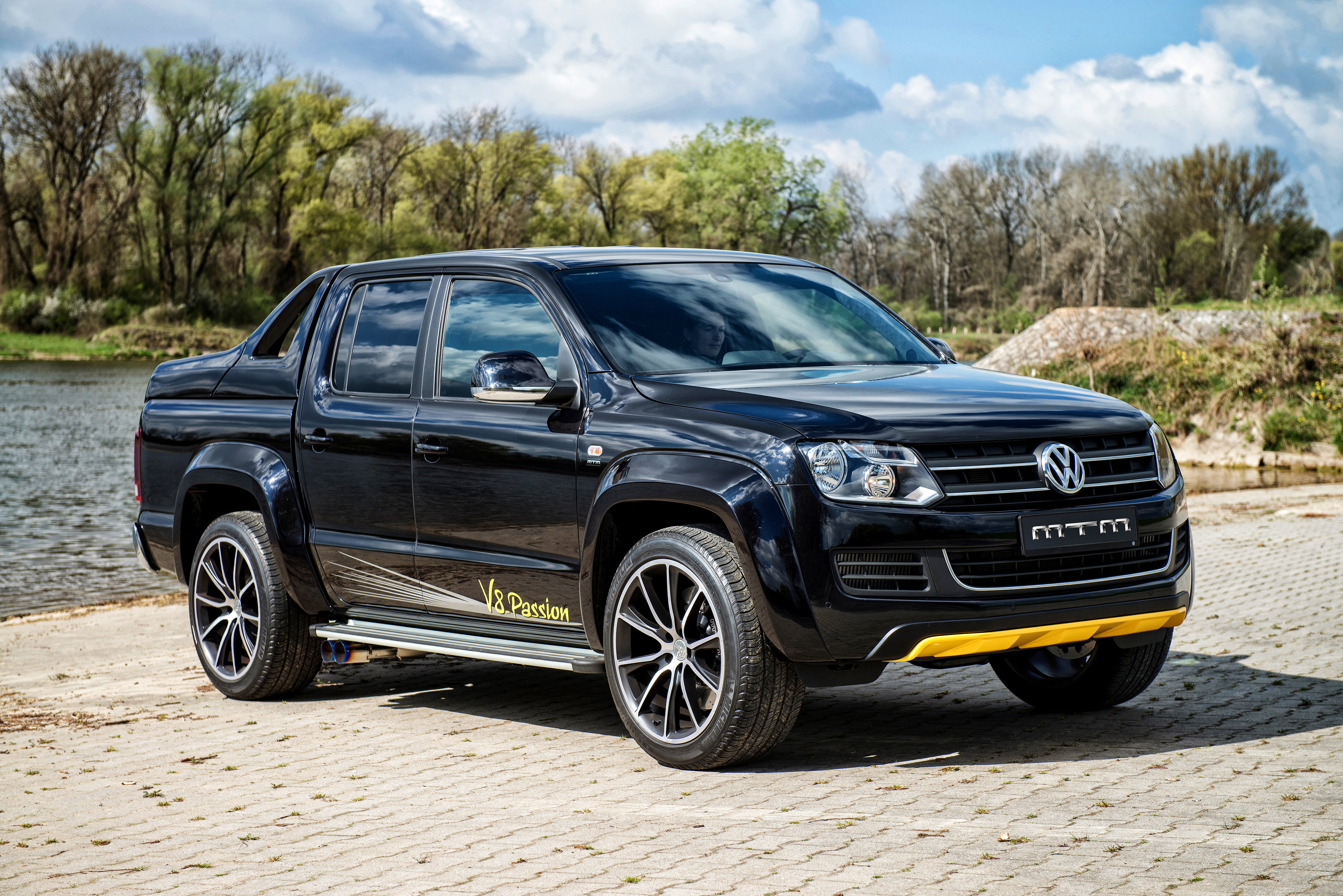 MTM, travel, Passion, new, Amarok, road, car, tree, blue, crew, sedan, obsolete, day, wheel, off-Road Vehicle, journey, Volkswagen, pickup, mode of transportation, HD Wallpaper