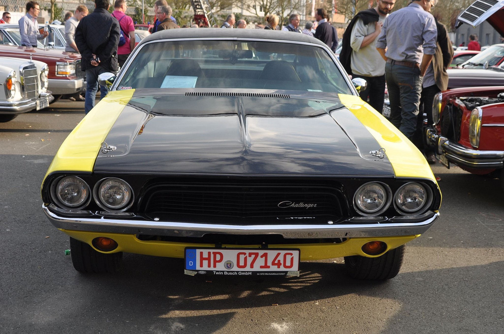 1080P, challenger, cars, classic, dodge, 1973, muscle, HD Wallpaper