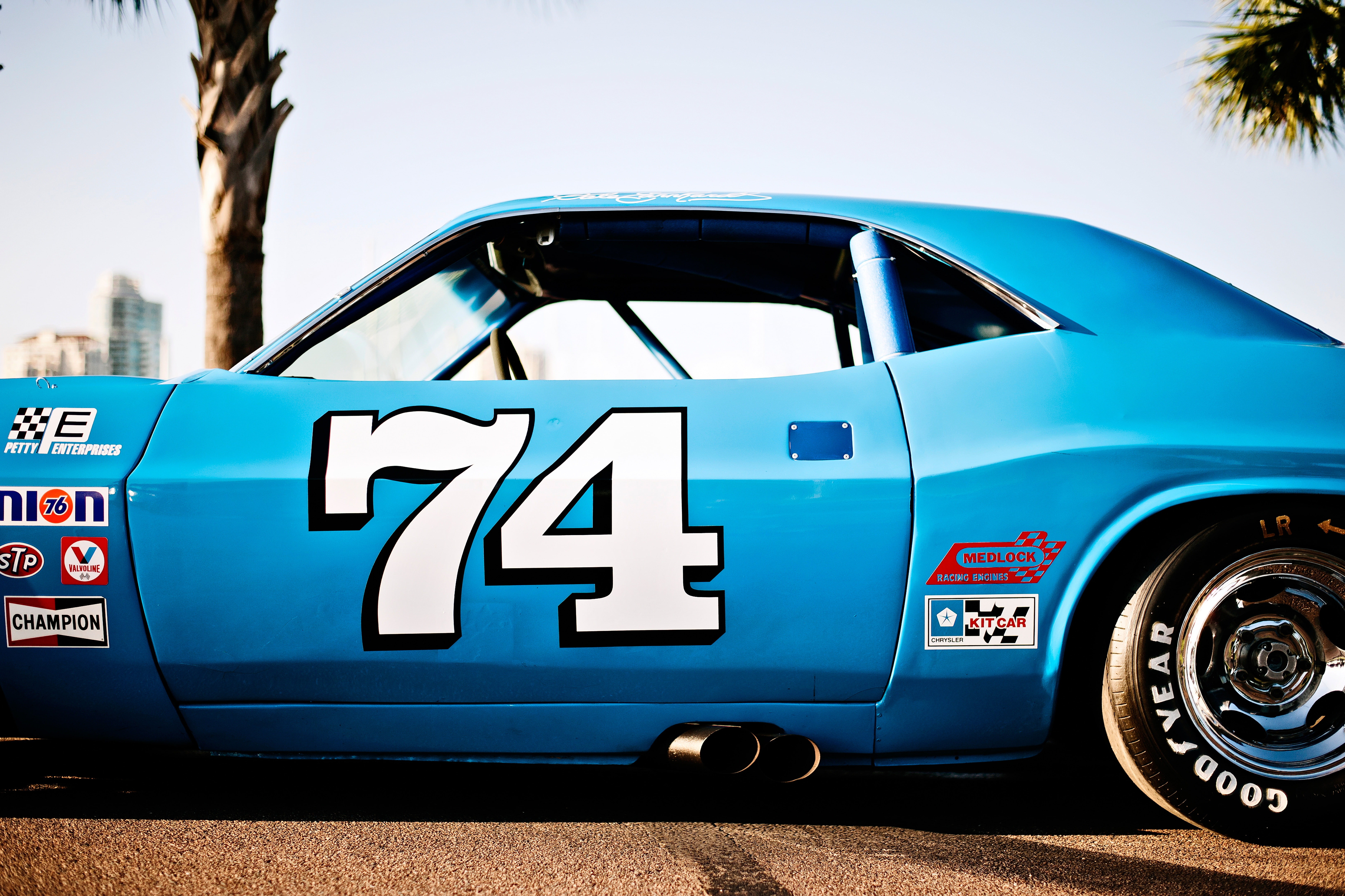 old, 5K, nascar, challenger, dodge, 1973, race, classic, -14, car, usa, HD Wallpaper