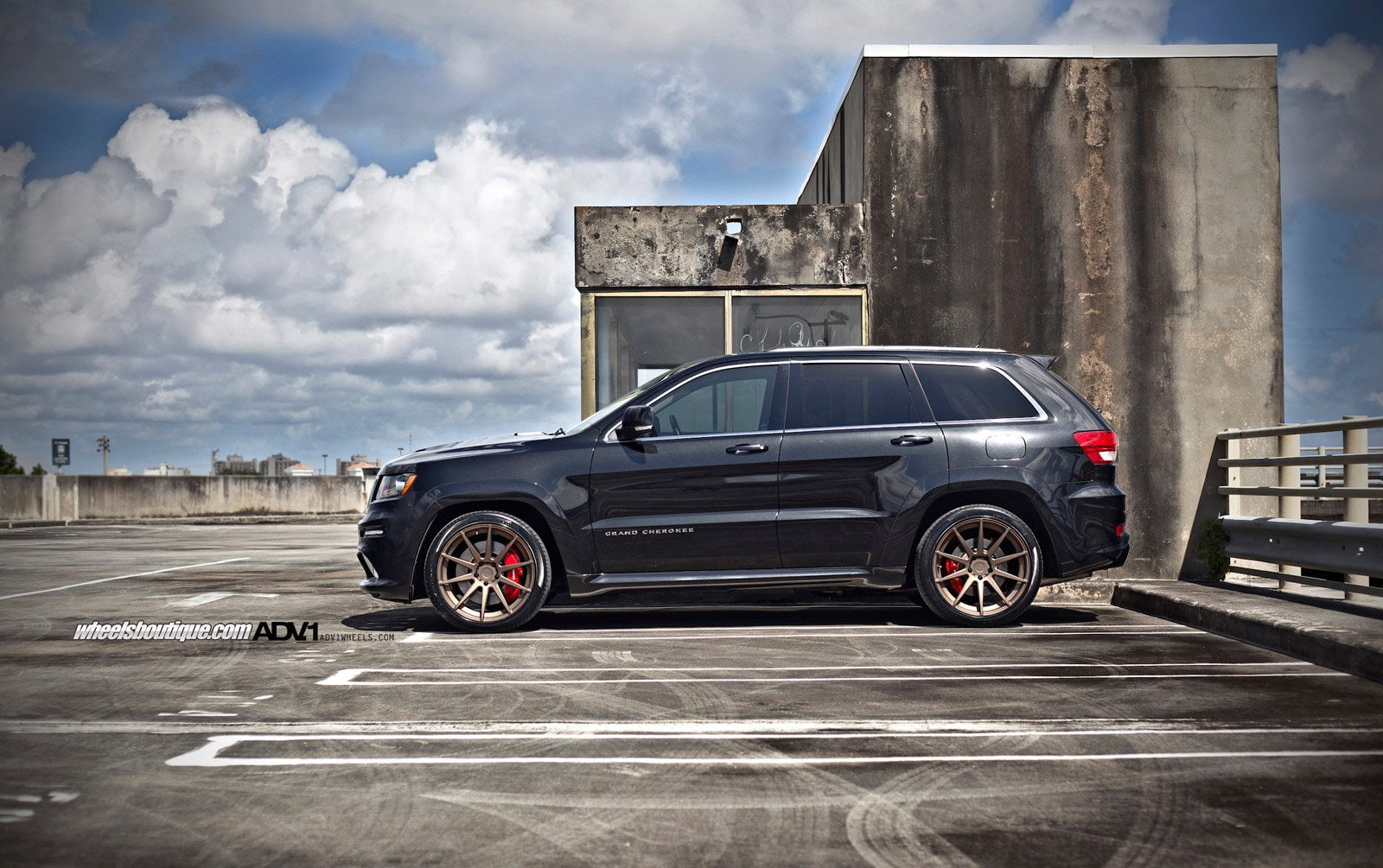 grand, srt8, adv1, suv, 720P, wheels, tuning, cherokee, jeep, cars, HD Wallpaper
