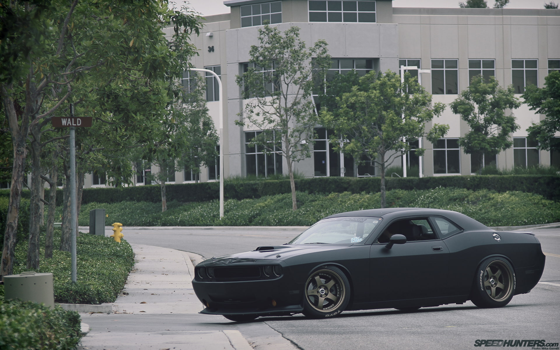 dodge, cars, matte, hd, challenger, 1080P, srt, srt8, HD Wallpaper