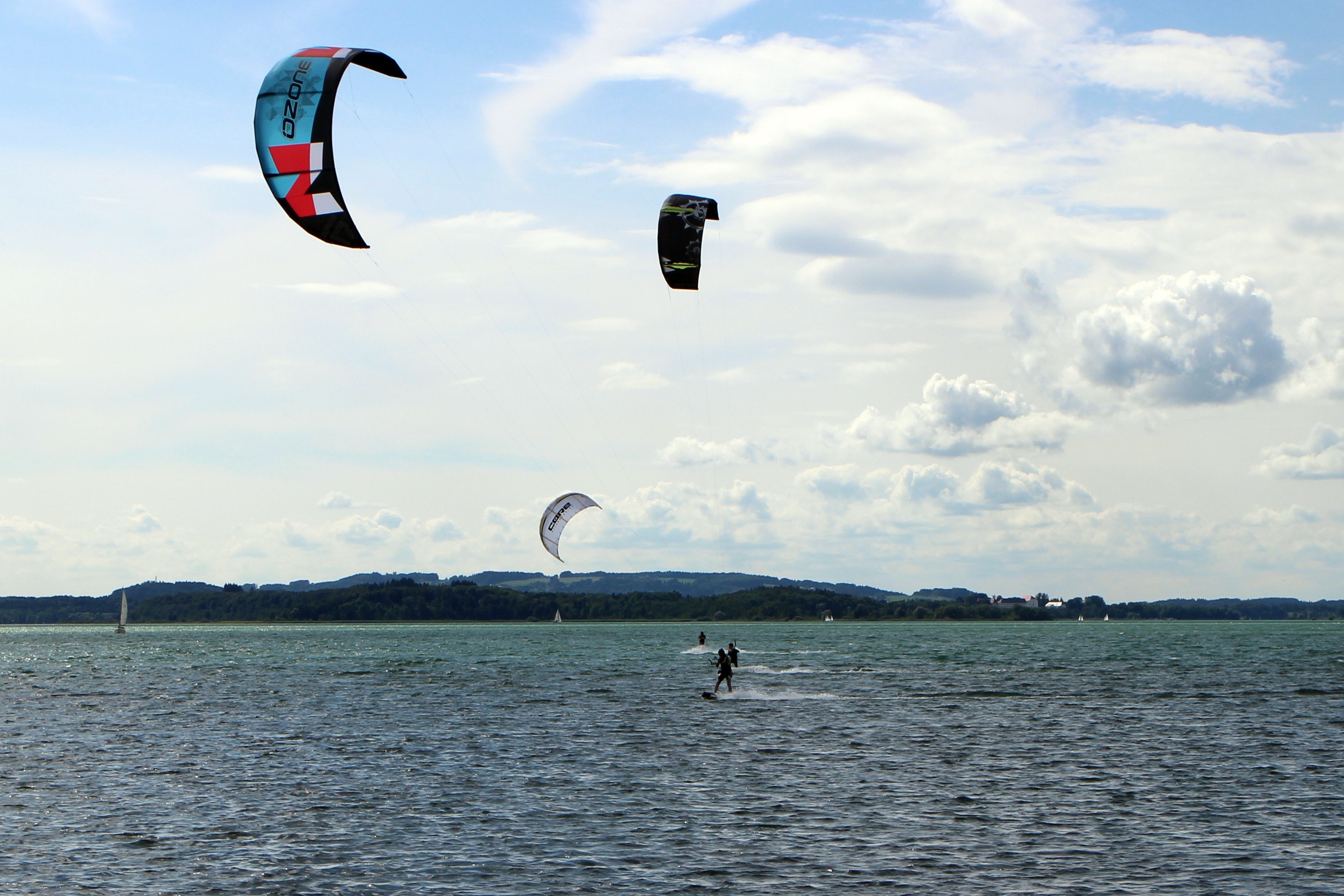 sport, real people, paragliding, freedom, sporty, wind, one person, scenics - nature, fitness, outdoors, kite surfing, active, windscreen, kiteboarding, HD Wallpaper