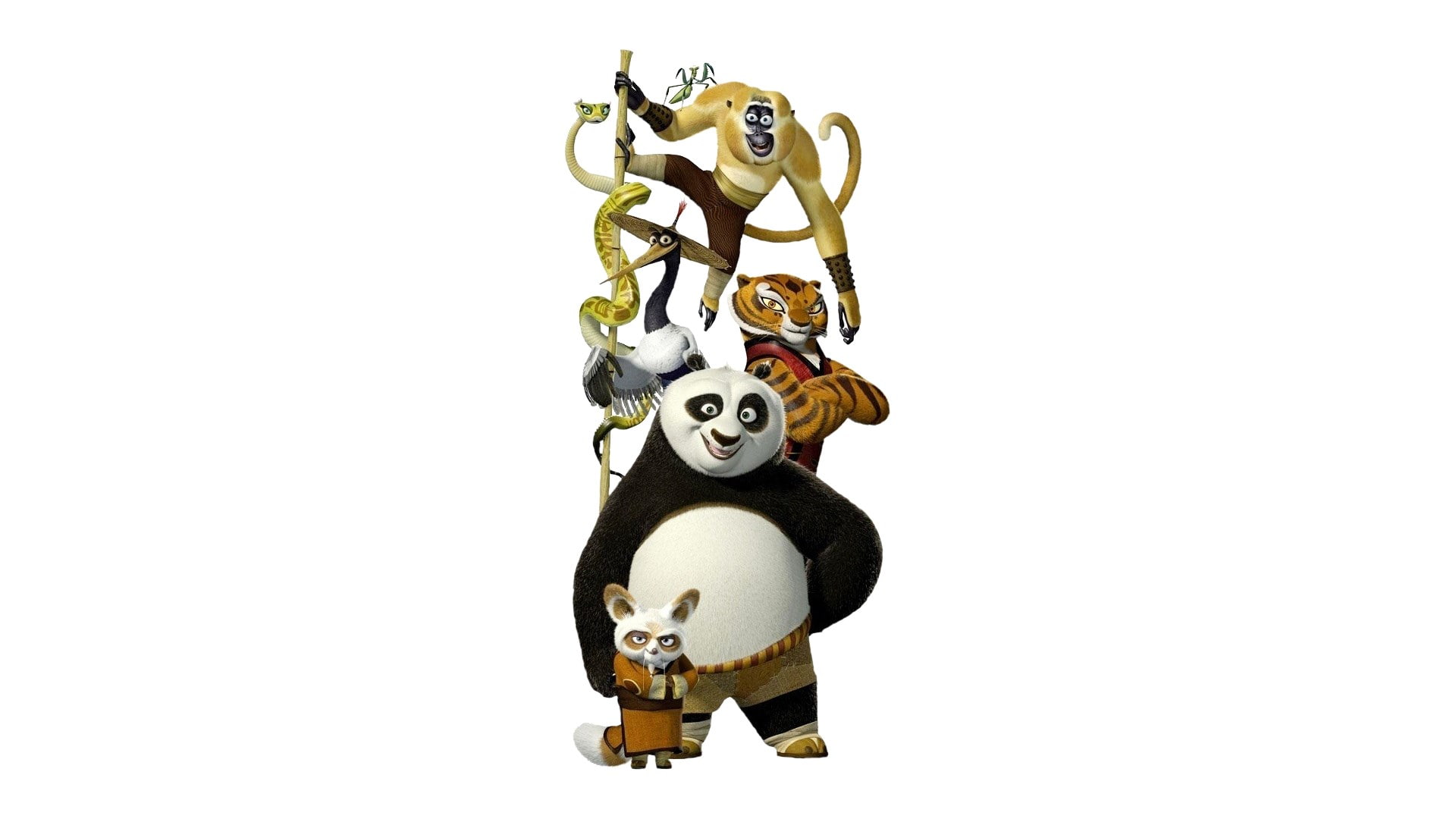 1080P, kung fu panda secrets of the furious five, HD Wallpaper