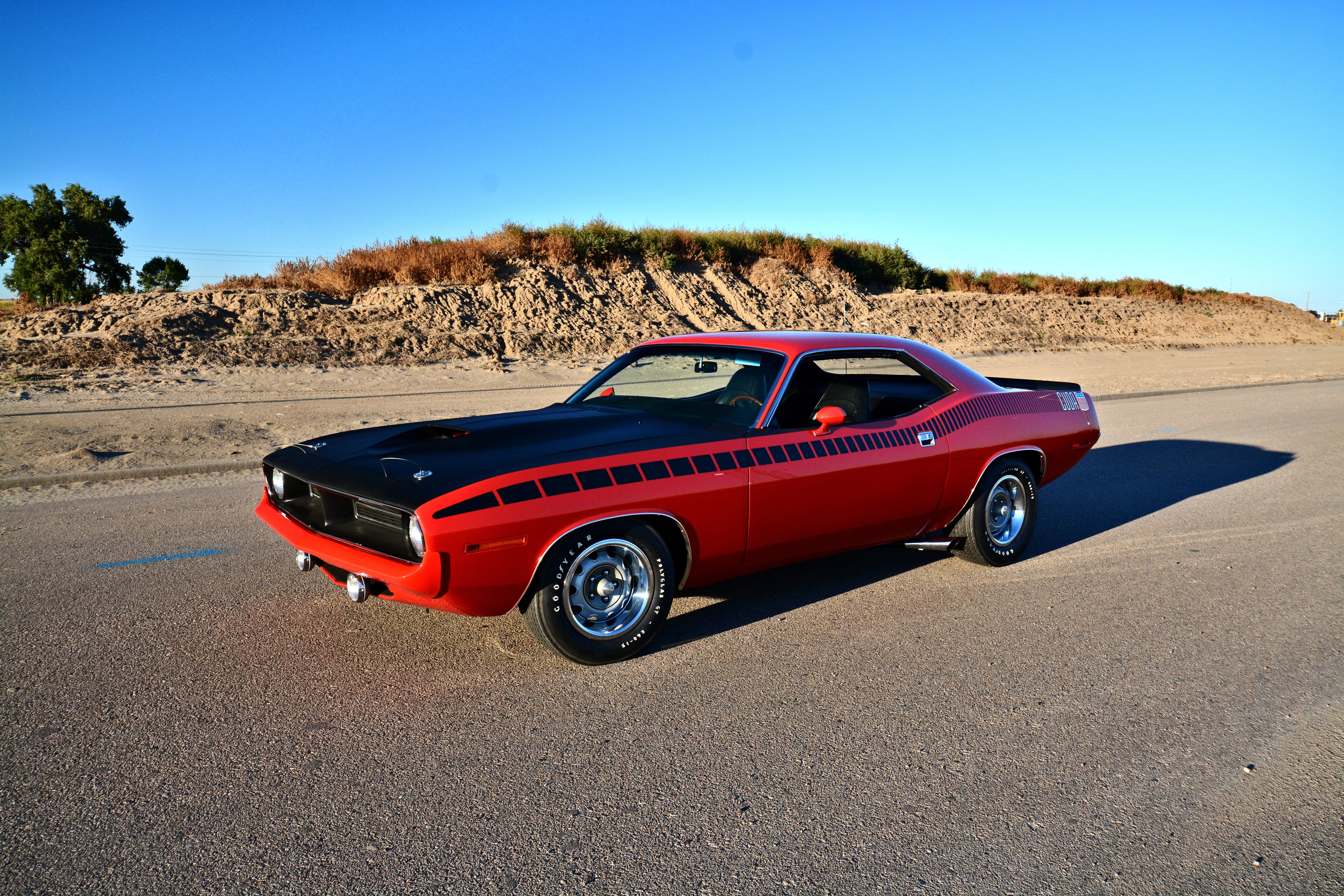 5K, barrel, muscle, 440, classic, 1970, cuda, original, aar, plymouth, six, usa, hemi, -13, old, HD Wallpaper