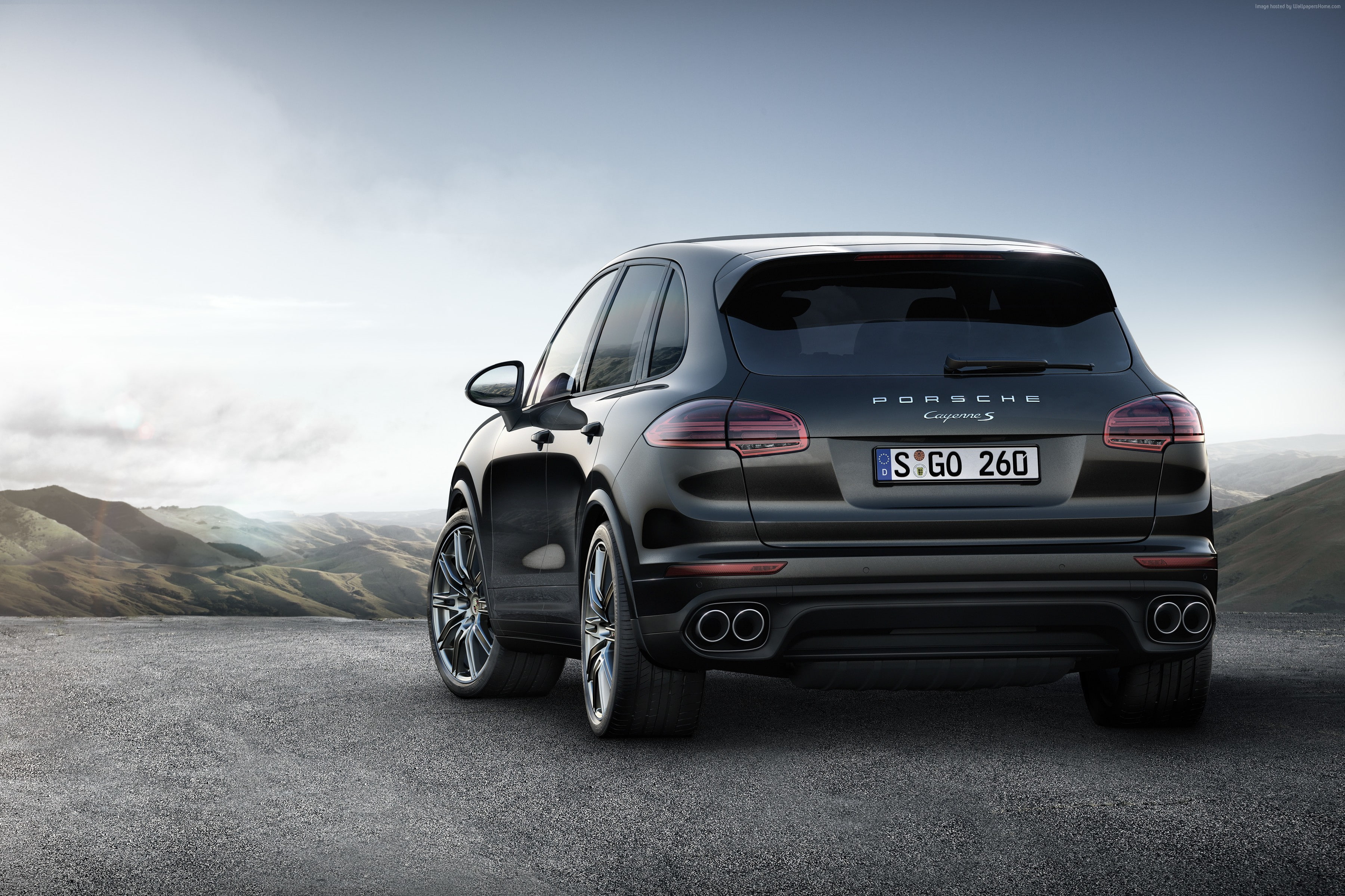 4k, 2K, Porsche Cayenne S, cars 2017, HD Wallpaper