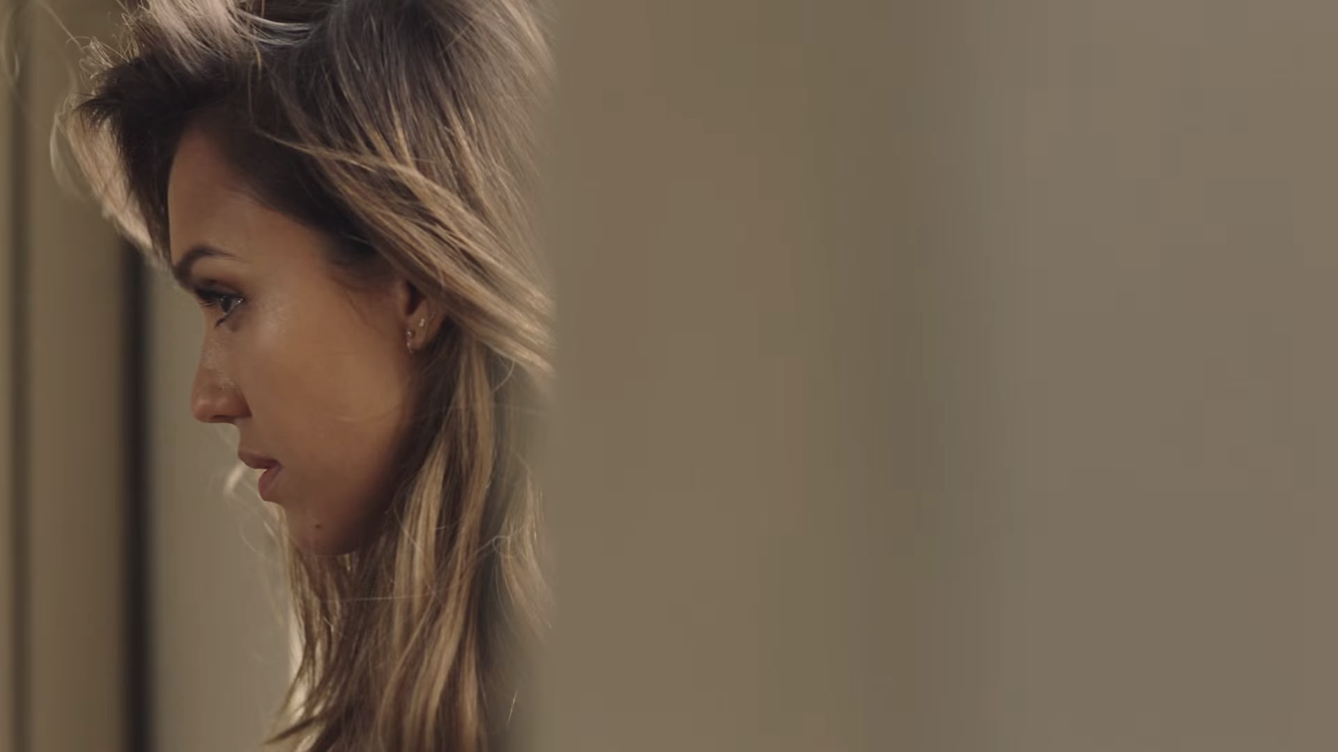 actress, 1080P, Jessica Alba, blonde, profile, women, brunette, HD Wallpaper