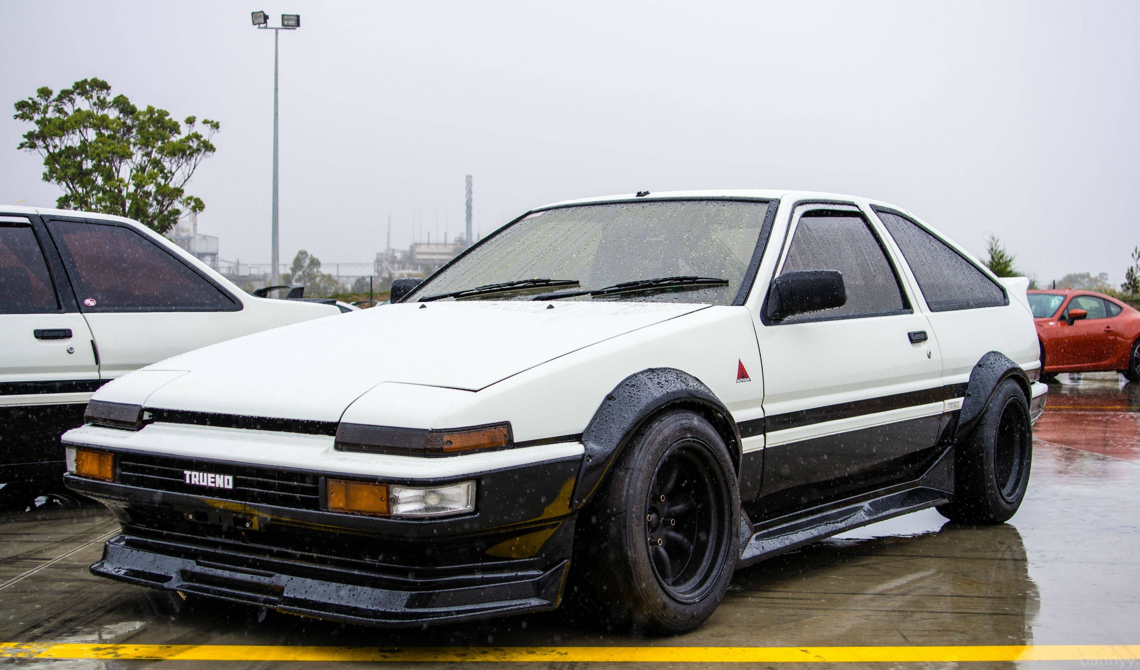 Japanese cars, Toyota AE86, white cars, JDM, AE86, car, 2K, Toyota, HD Wallpaper