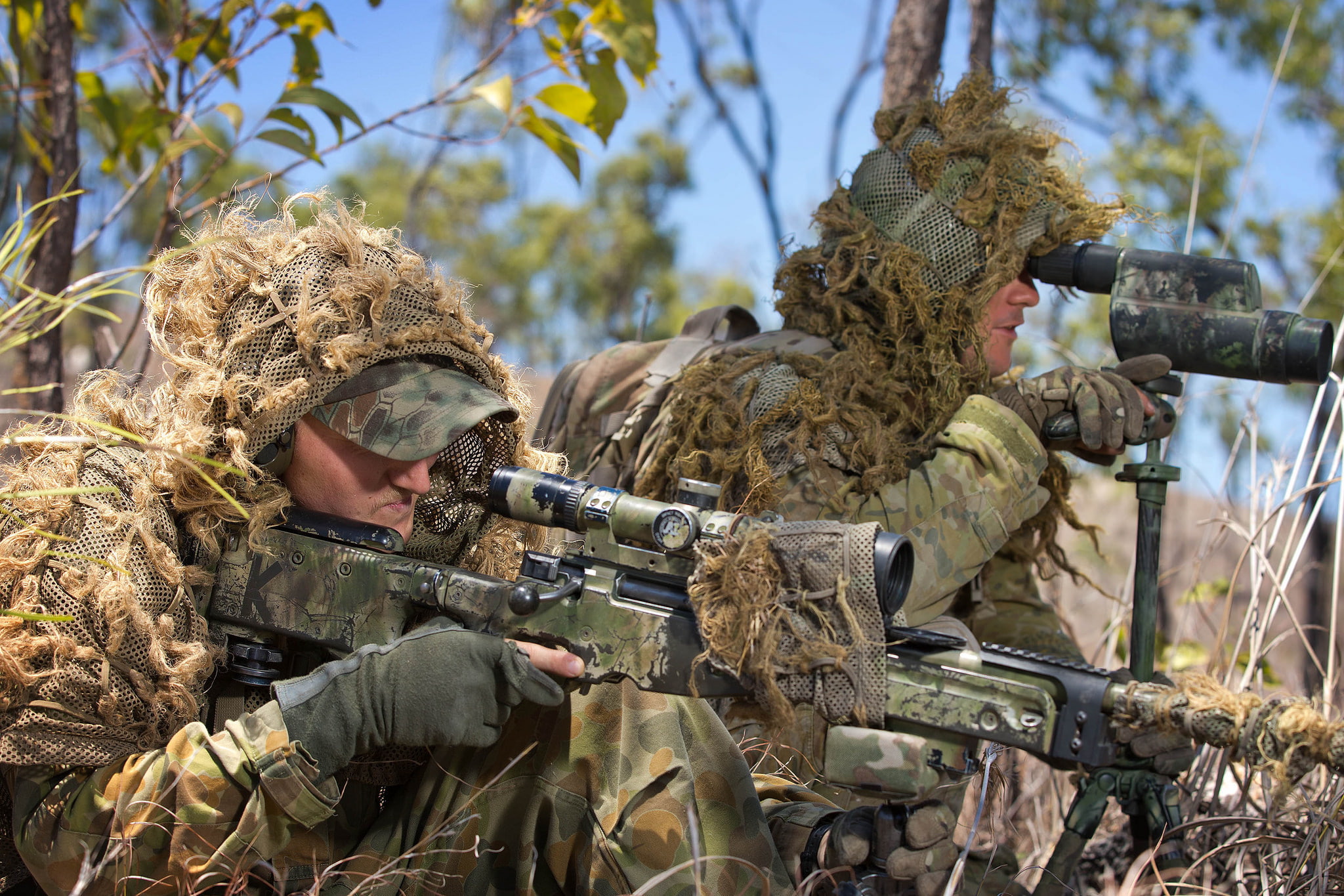 1080P, Australian Army, sniper, soldiers, HD Wallpaper