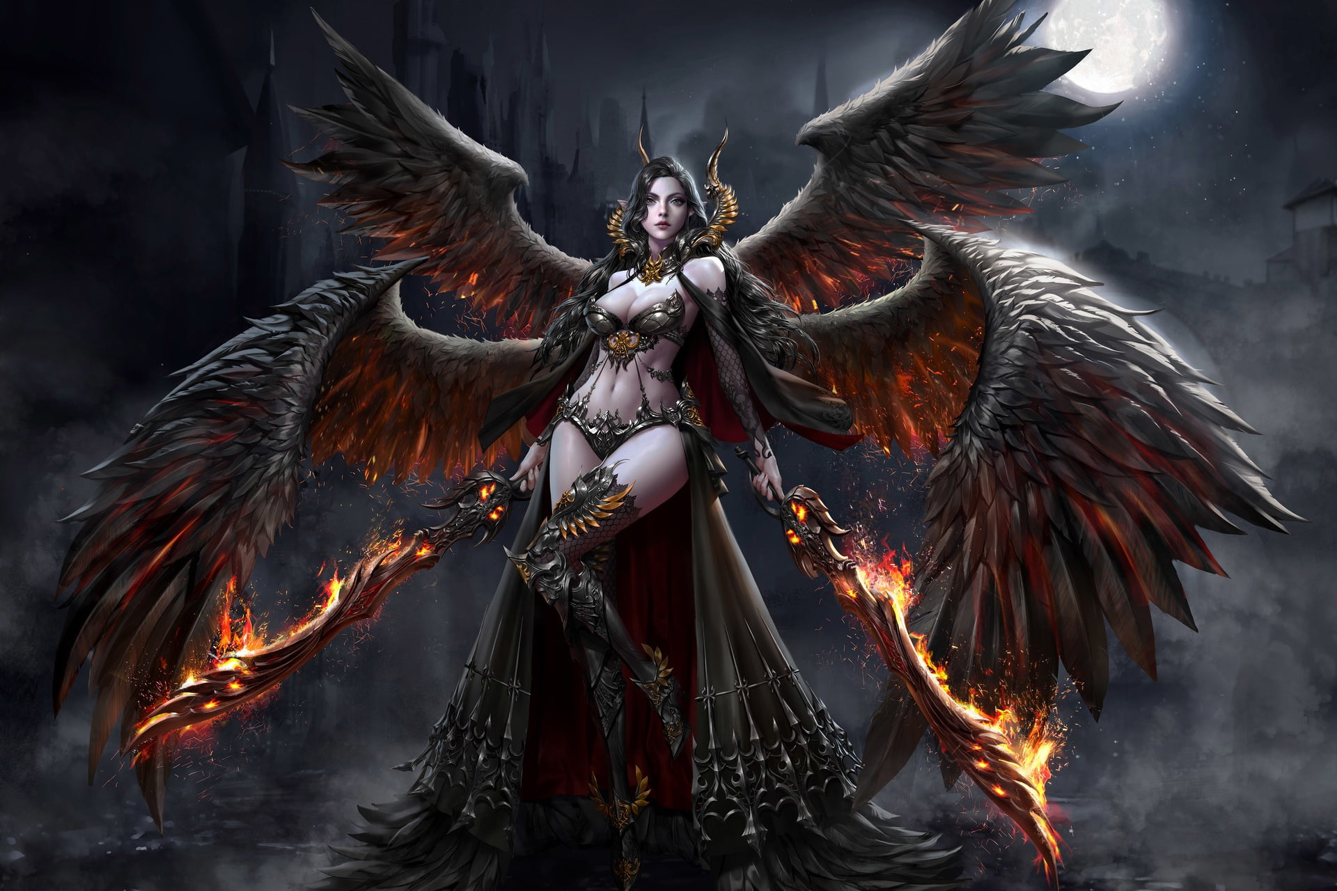 by Jungmin Jin, Jungmin Jin / Dospi, Game, Era of Angels, Jungmin Jin, Art, Game Art, 1080P, YOOZOO Games, HD Wallpaper