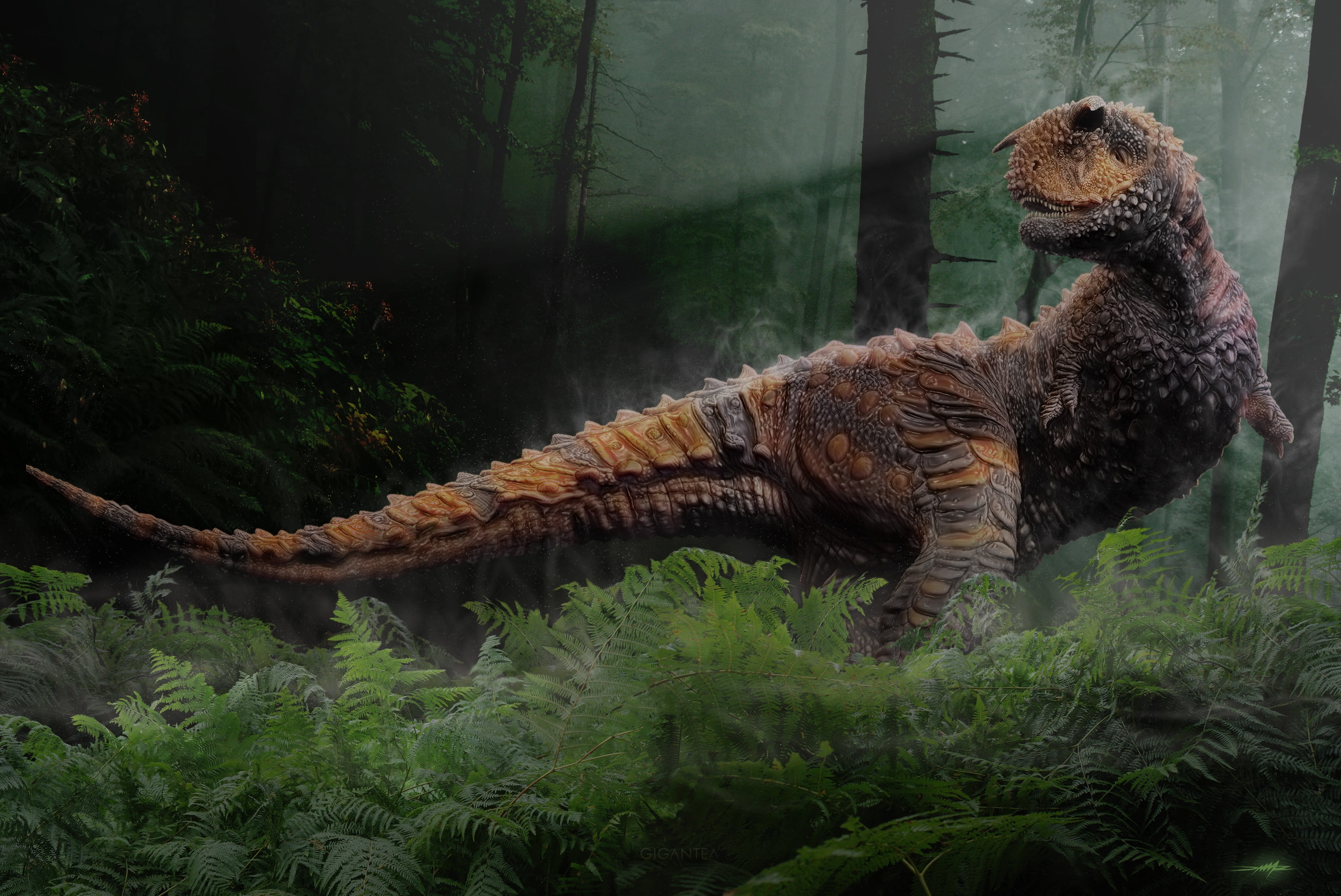 no people, danger, reptiles, tree, outdoors, land, extinct, one animal, brown, animals In The Wild, animal themes, domestic animals, green color, animal, HD Wallpaper